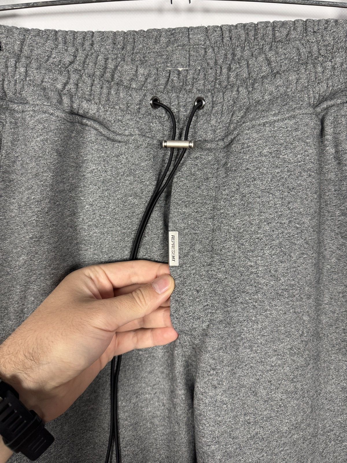 Represent Clo. Men’s Represent Blanks Grey Jogger Sweatpants Cotton Size XS Size US 28 / EU 44 - 6 Thumbnail