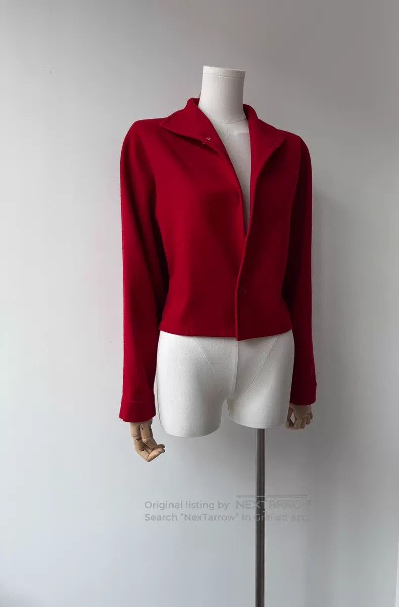 Yohji Yamamoto Yohji Yamamoto 2000AW Rare Red Jacket Size US M / EU 48-50 / 2 - 6 Thumbnail