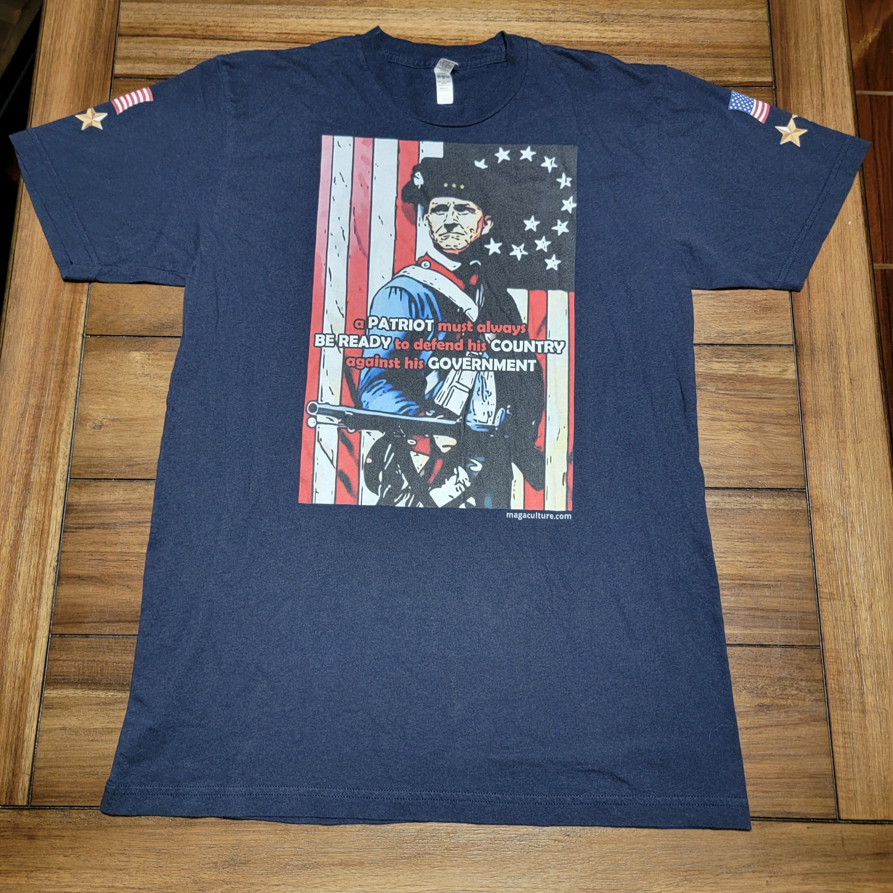 American Apparel American Apparel SS Unisex Tee "maga culture" - Size Large Size US L / EU 52-54 / 3 - 1 Thumbnail