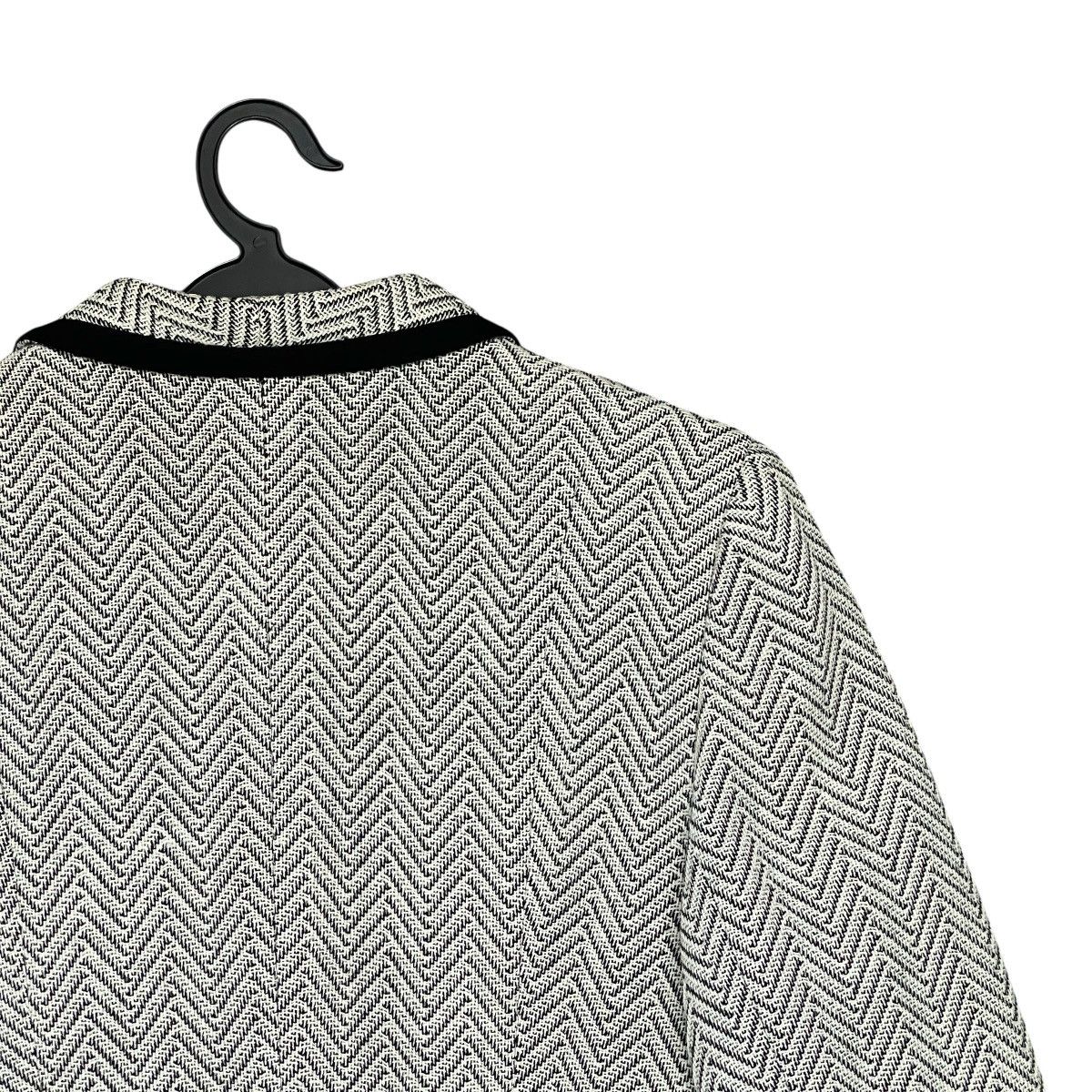 Dior Archive Vintage 90s Christian Dior Herringbone Wool Blazer Size M / US 6-8 / IT 42-44 - 11 Thumbnail