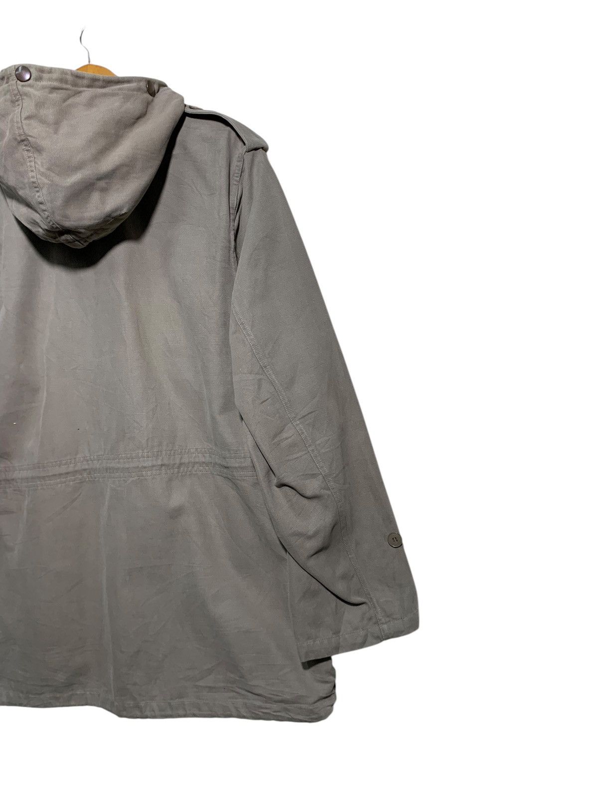 agnes b. 🔥AGNES B. SPORT DUCK CANVAS PARKA JACKETS MILITARY Size US S / EU 44-46 / 1 - 8 Thumbnail