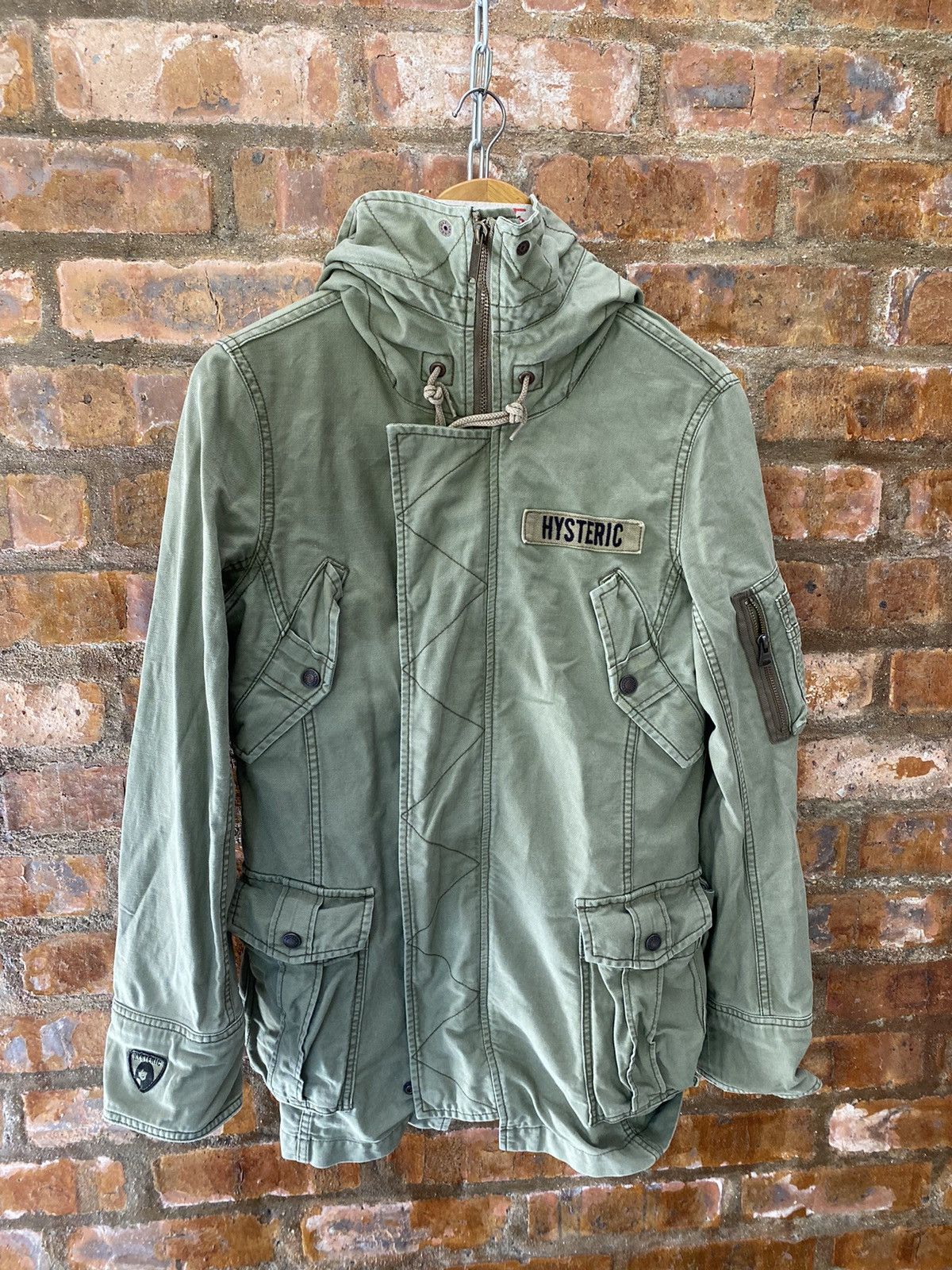 Hysteric Glamour 🔥1998 Hysteric Multipocket Military Parka Size US S / EU 44-46 / 1 - 2 Thumbnail