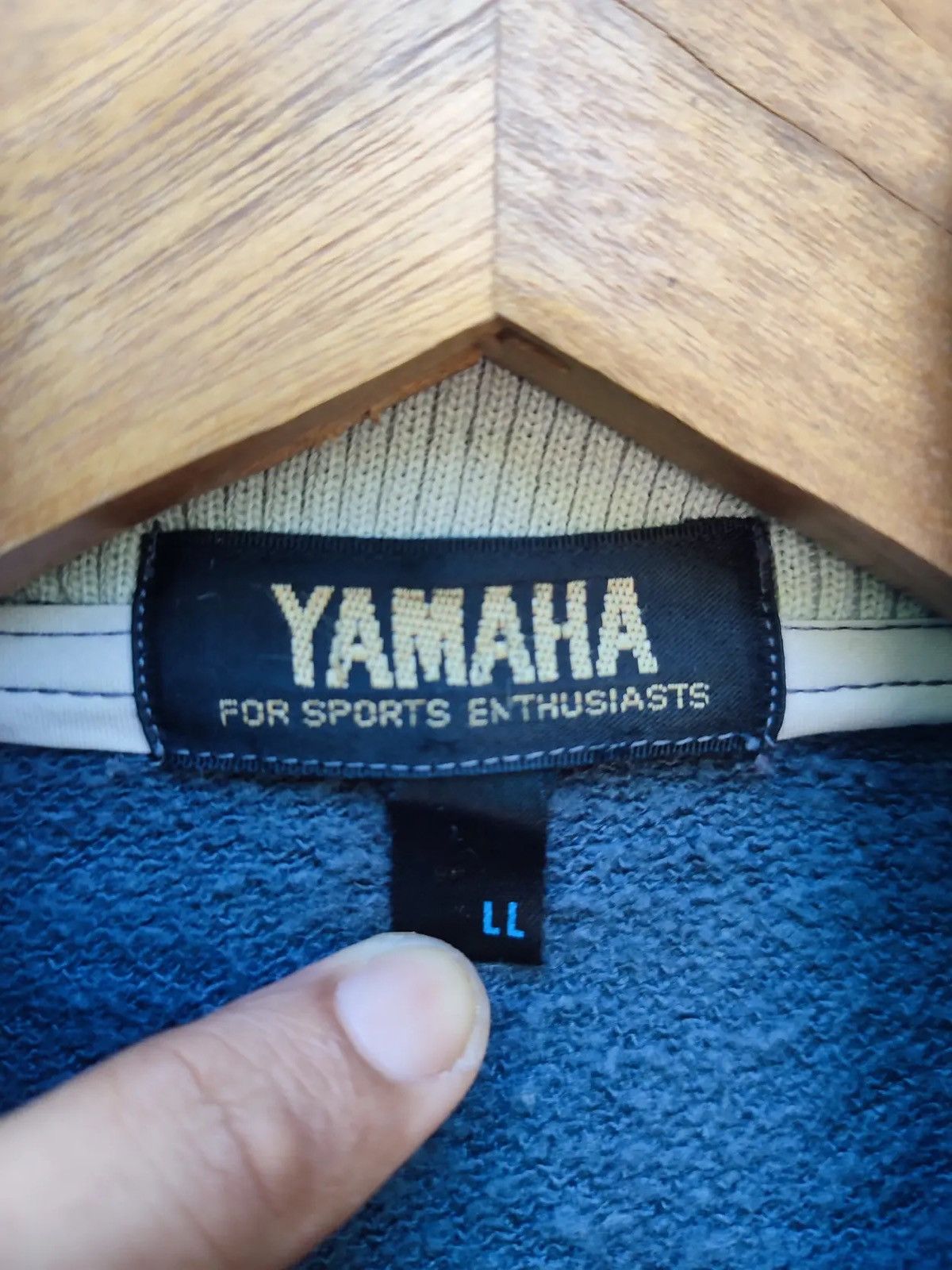 Yamaha Vintage Yamaha Sportswear Zip-Up Jacket – Japan LL Size Size US L / EU 52-54 / 3 - 10 Thumbnail