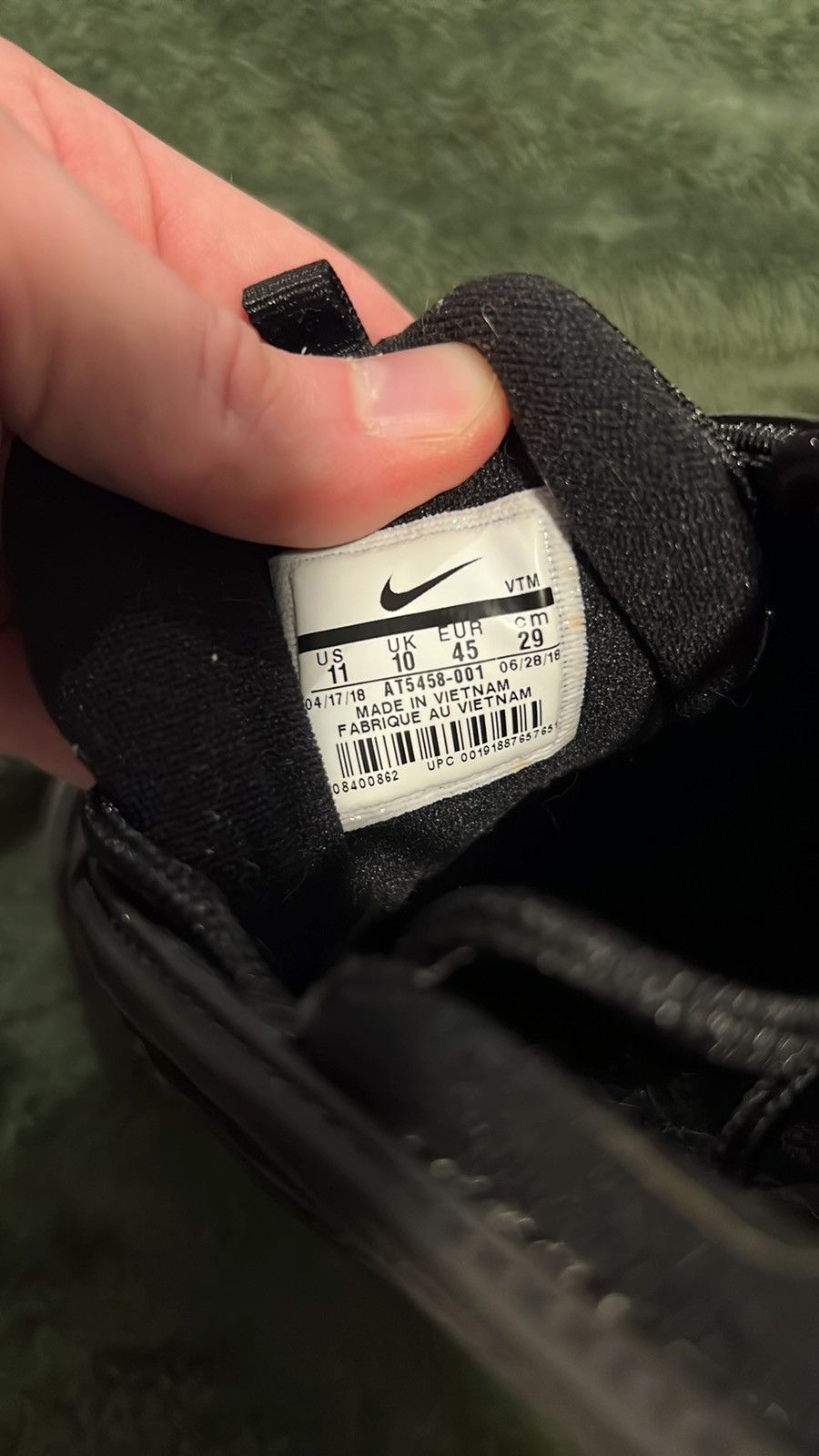 Nike Nike airmax 97 black silver size 11 Size US 11 / EU 44 - 6 Thumbnail