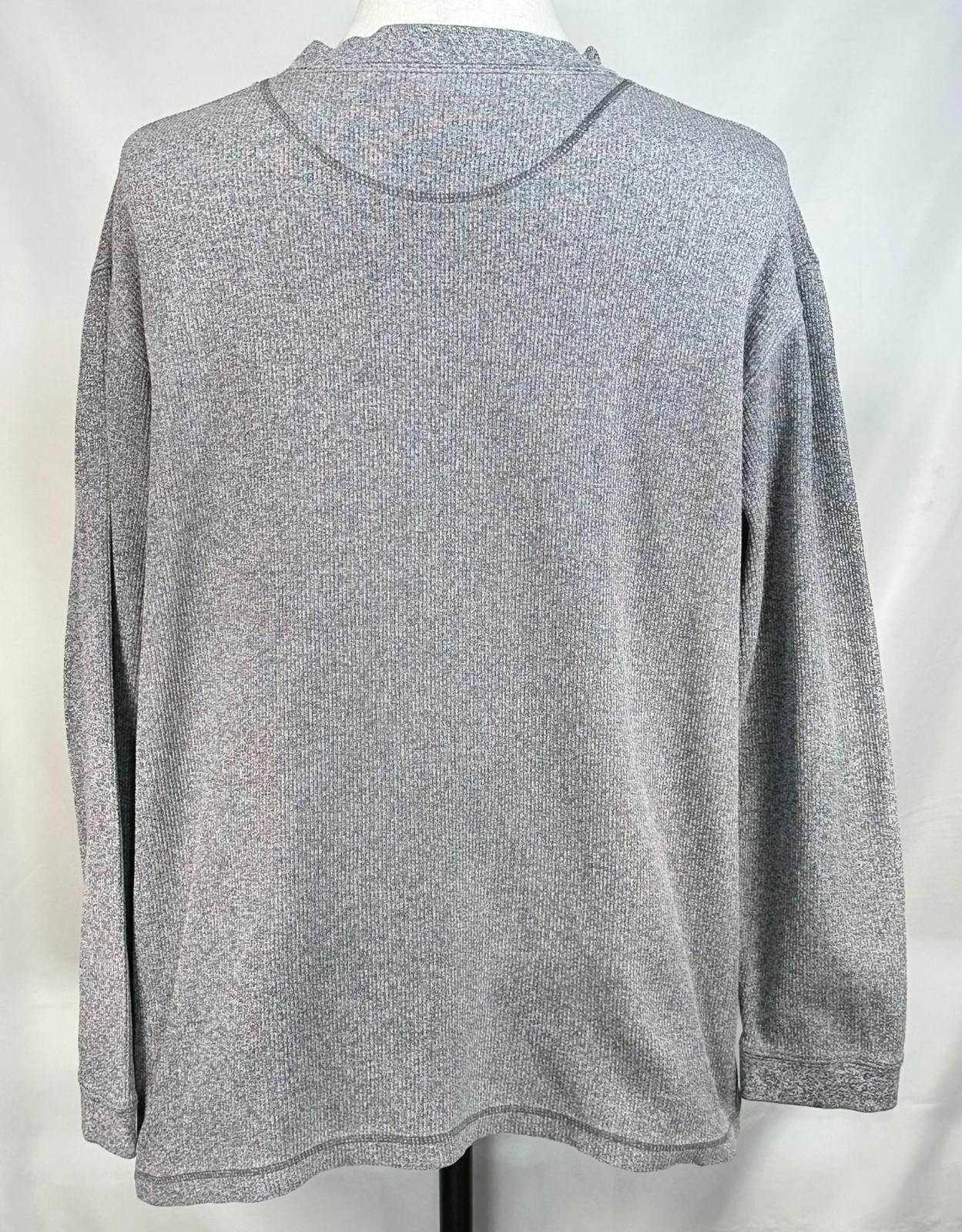 High Sierra High Sierra 1/4 Button 100% Cotton Pullover Blue Mens XL Size US XL / EU 56 / 4 - 2 Thumbnail