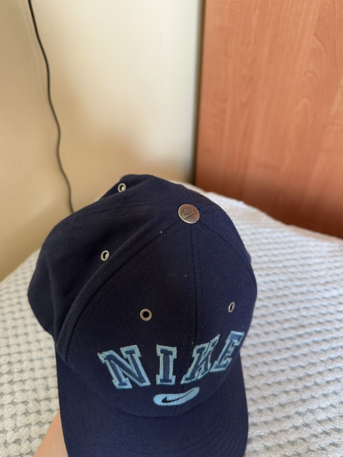 Nike Nike vintage cap big swoosh logo y2k streetwear Size ONE SIZE - 5 Thumbnail