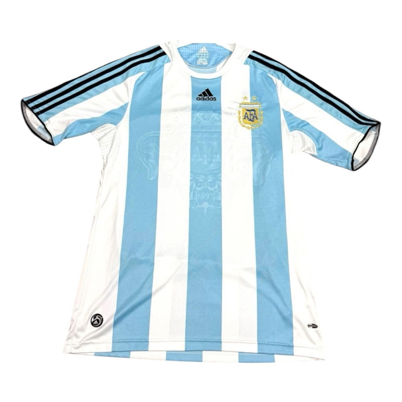Adidas Argentina 2007-09 Home Football Shirt Soccer Jersey Adidas Size US L / EU 52-54 / 3 - 1 Thumbnail