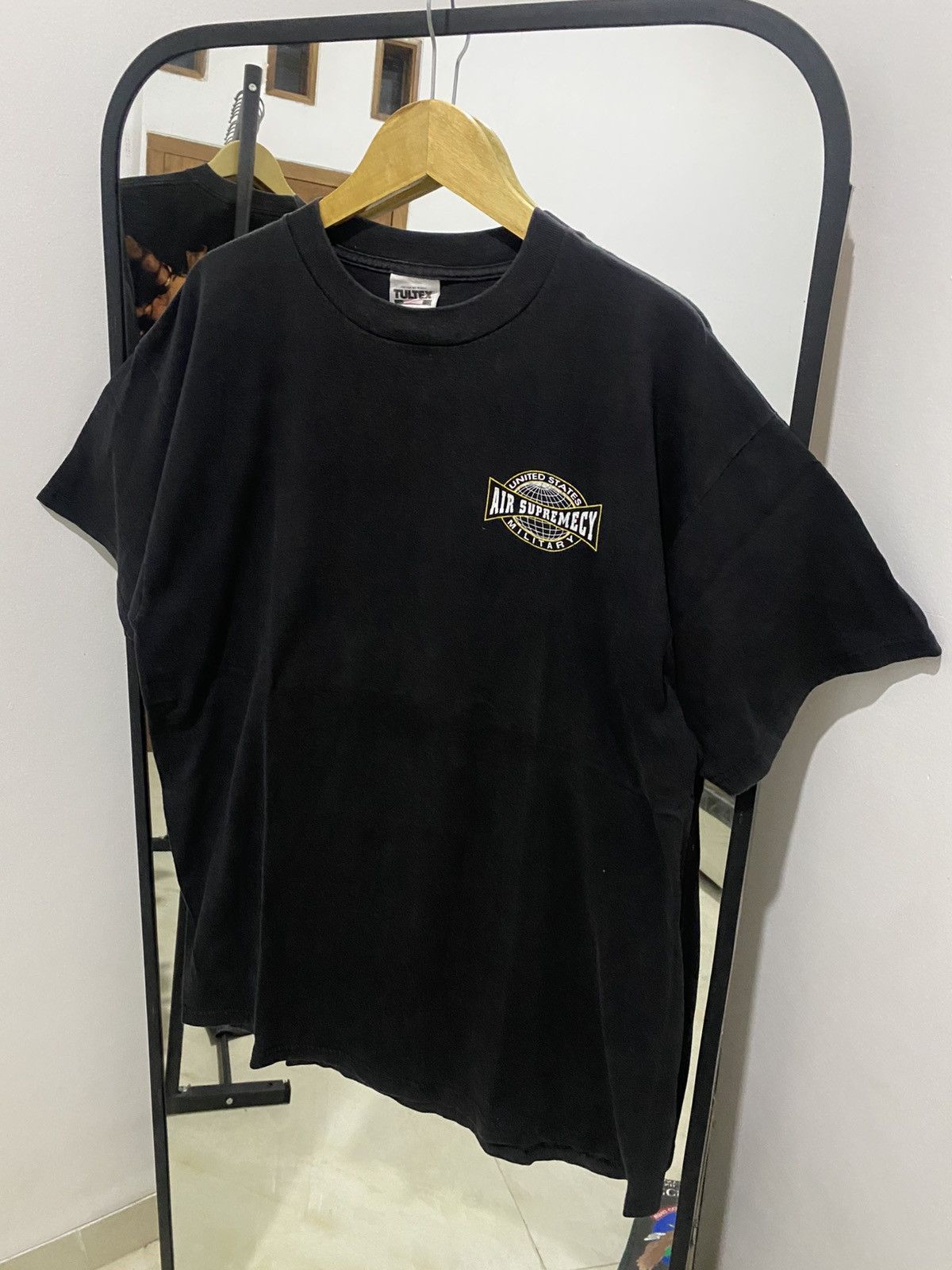 Other Vintage Air Supremacy Military T-Shirt Size US XL / EU 56 / 4 - 1 Thumbnail