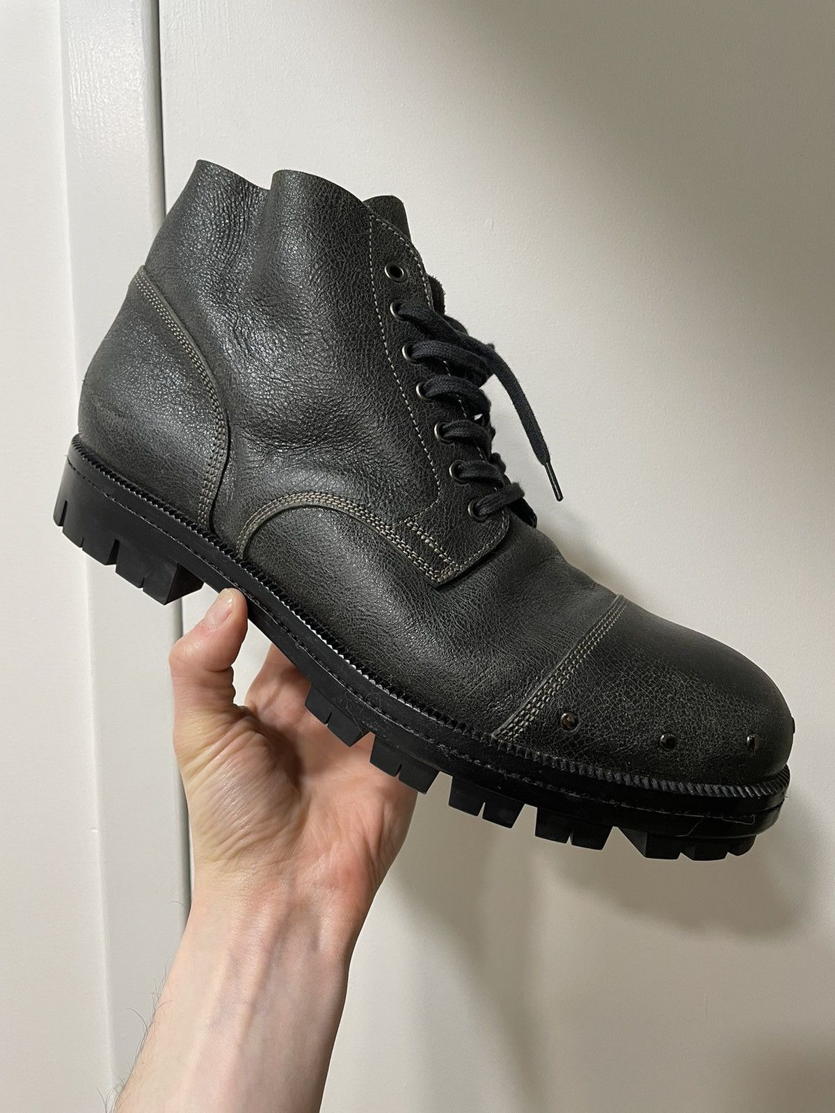 Hugo Boss Boss FW 2017 Runway collection boots Size US 10 / EU 43 - 1 Thumbnail