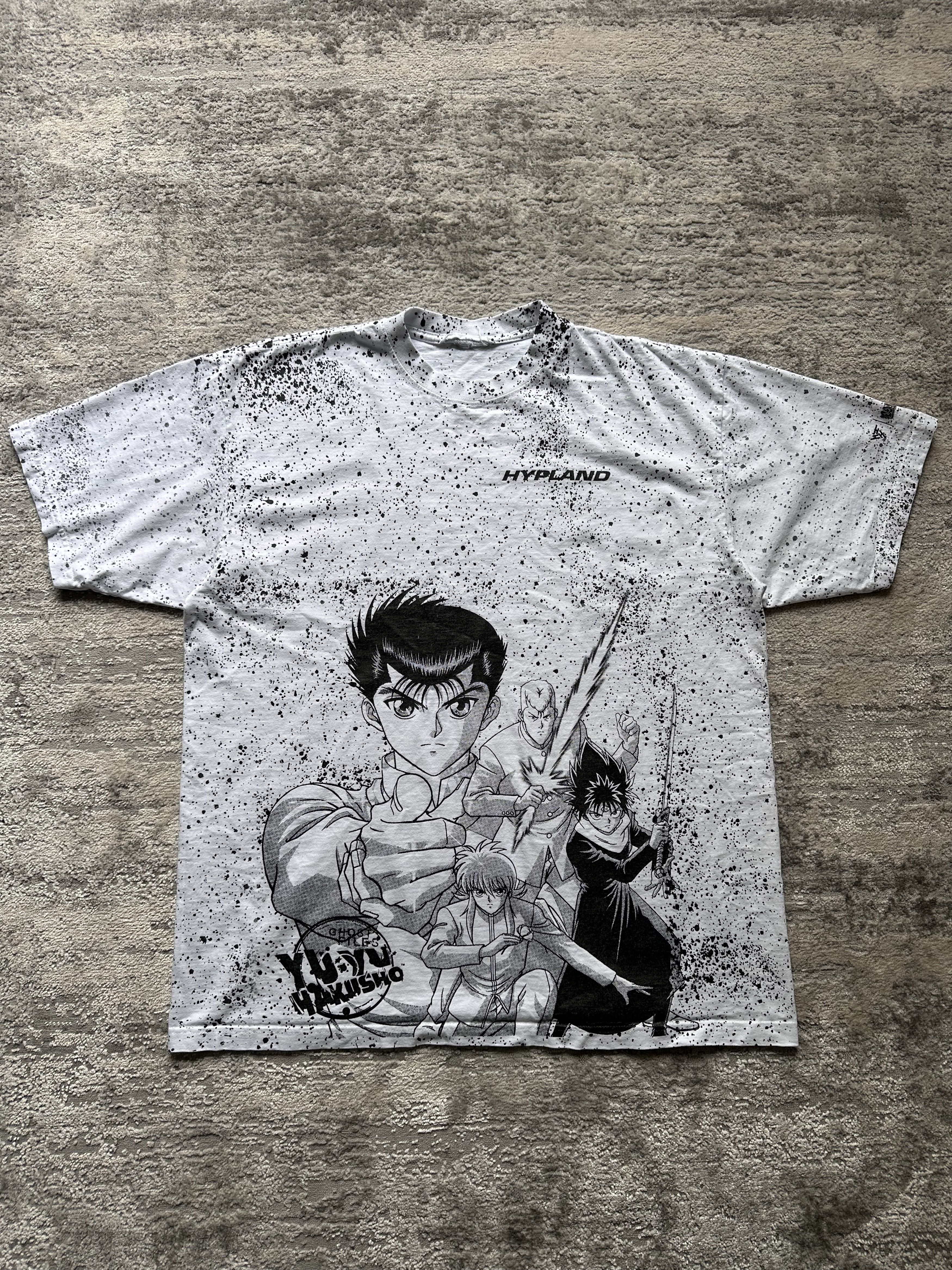 Hypland yu yu hakusho t shirt vintage