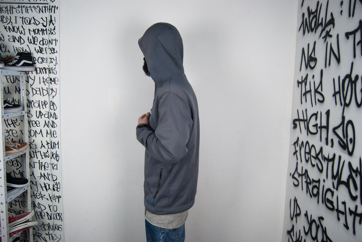 The North Face The North Face Hooded Softshell Fleece Thermo Jacket Shell Size US L / EU 52-54 / 3 - 3 Thumbnail