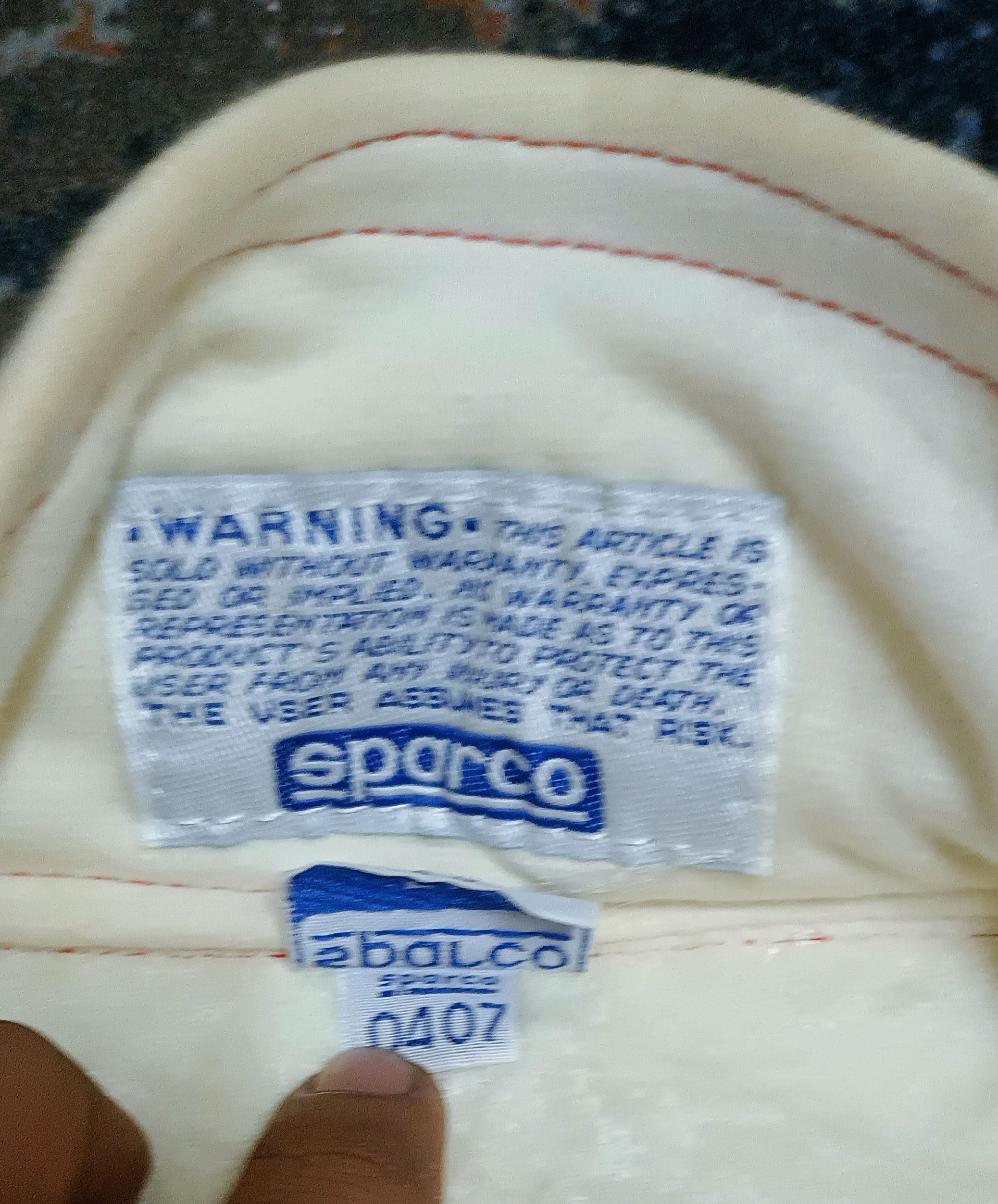 Sports Specialties Sparco Racing Suit Sport Specialties Size US L / EU 52-54 / 3 - 15 Thumbnail