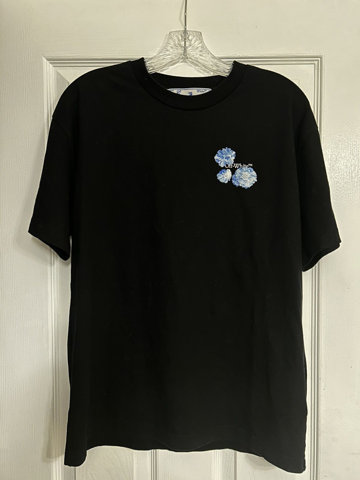Off-White OFF-WHITE Embroidered Floral Arrow Tee Size M / US 6-8 / IT 42-44 - 3 Thumbnail