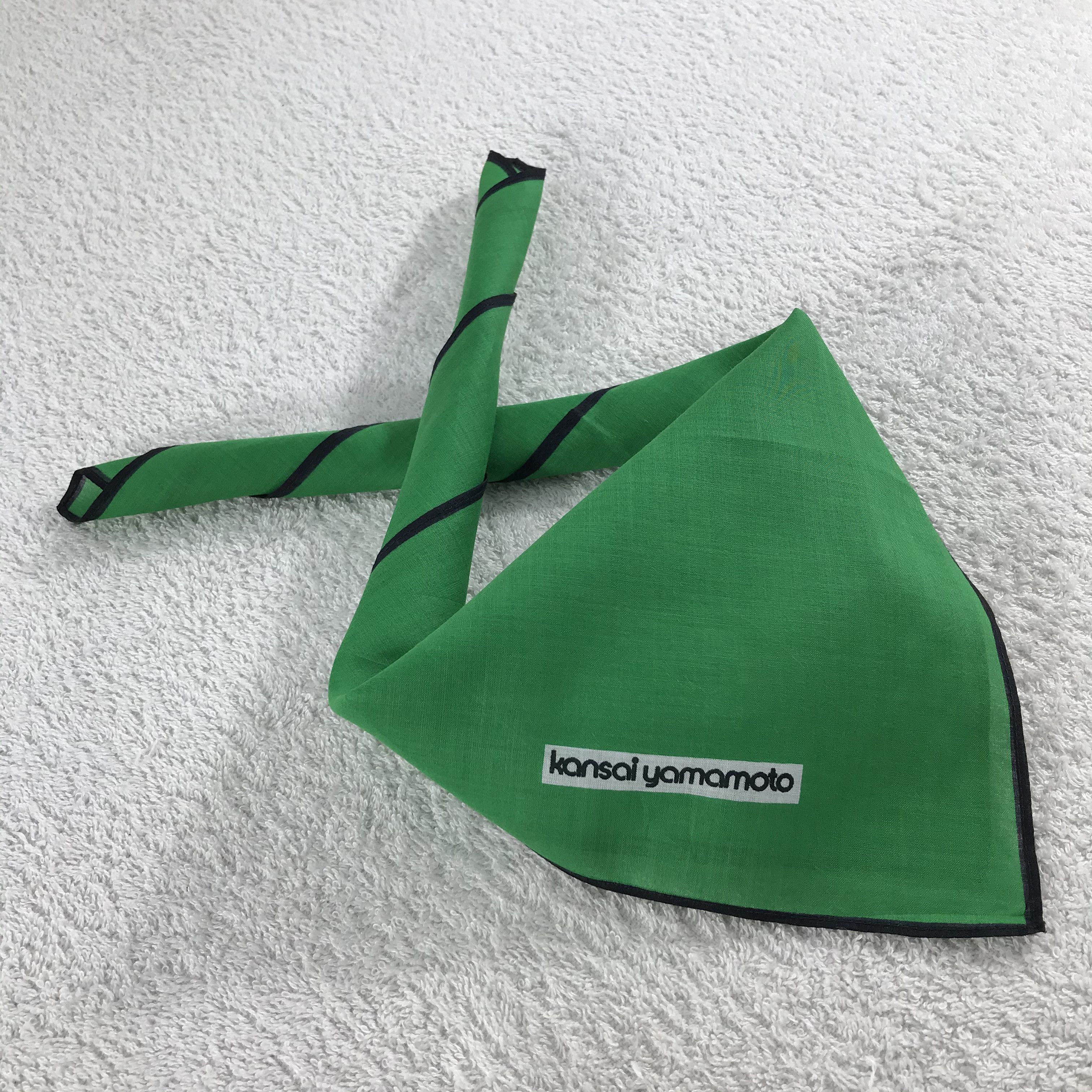 Kansai Yamamoto × Vintage Kansai Yamamoto Bandana / Handkerchief / Neckerchief - S248 Size ONE SIZE - 4 Thumbnail