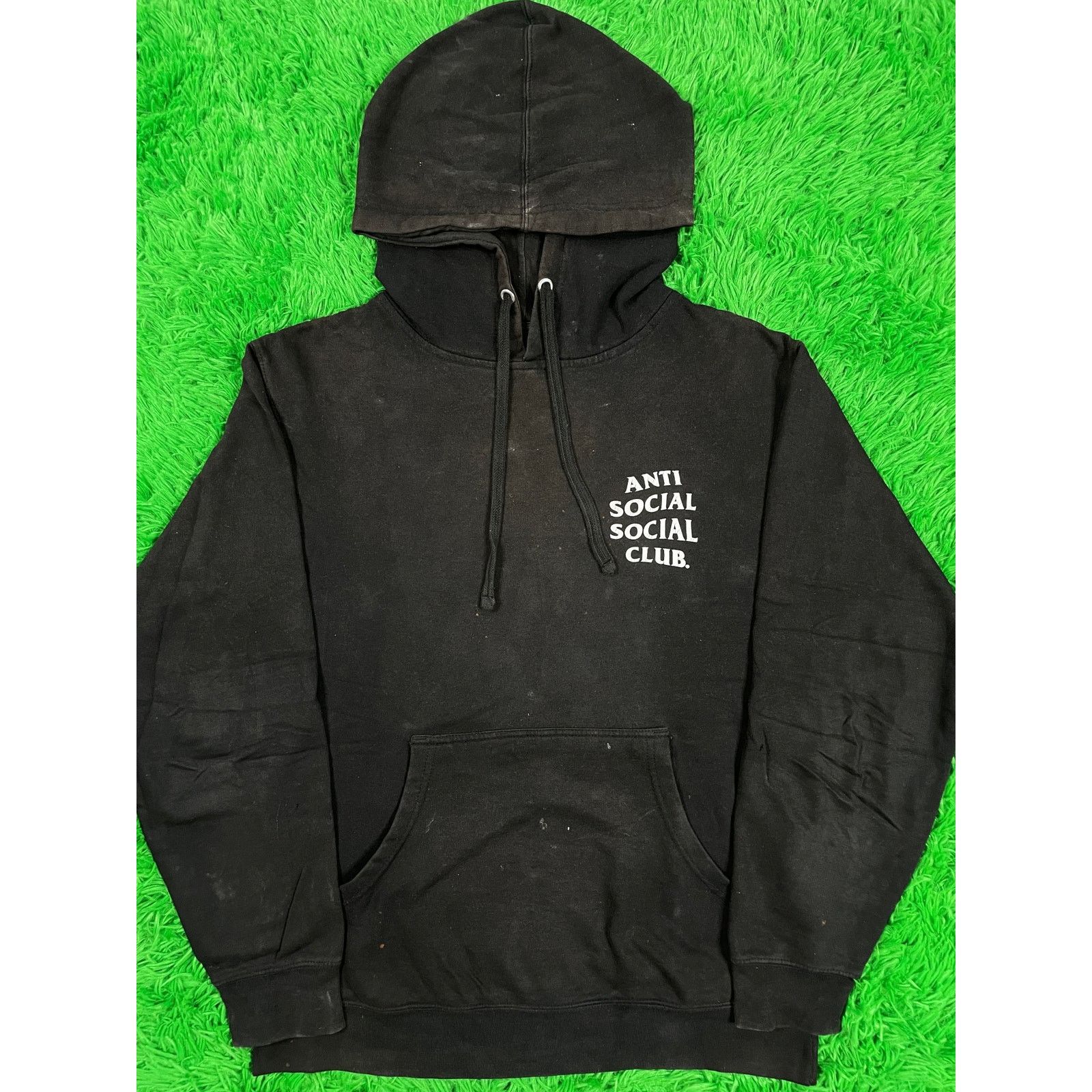 ASSC Hoodie Black Floral Small Used