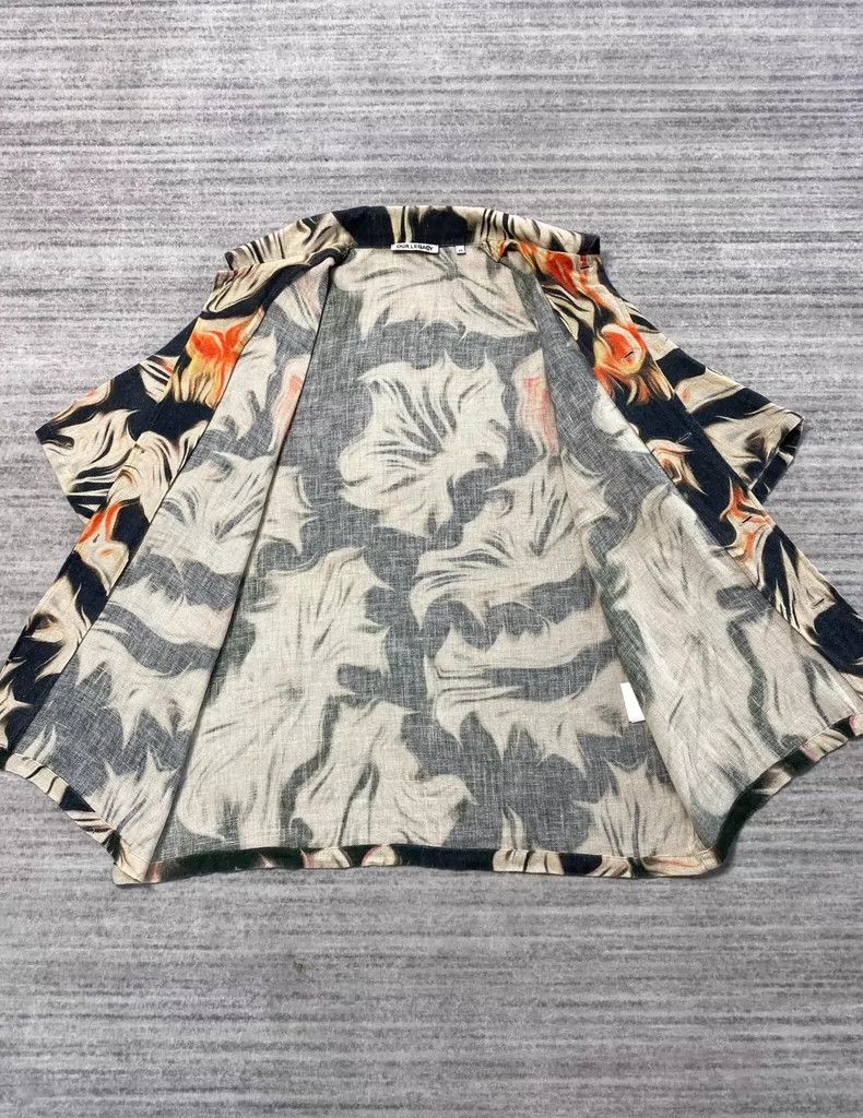 Our Legacy our legacy Thorn Flame Short Sleeve Shirt Floral Hawaiian S Size US S / EU 44-46 / 1 - 3 Thumbnail