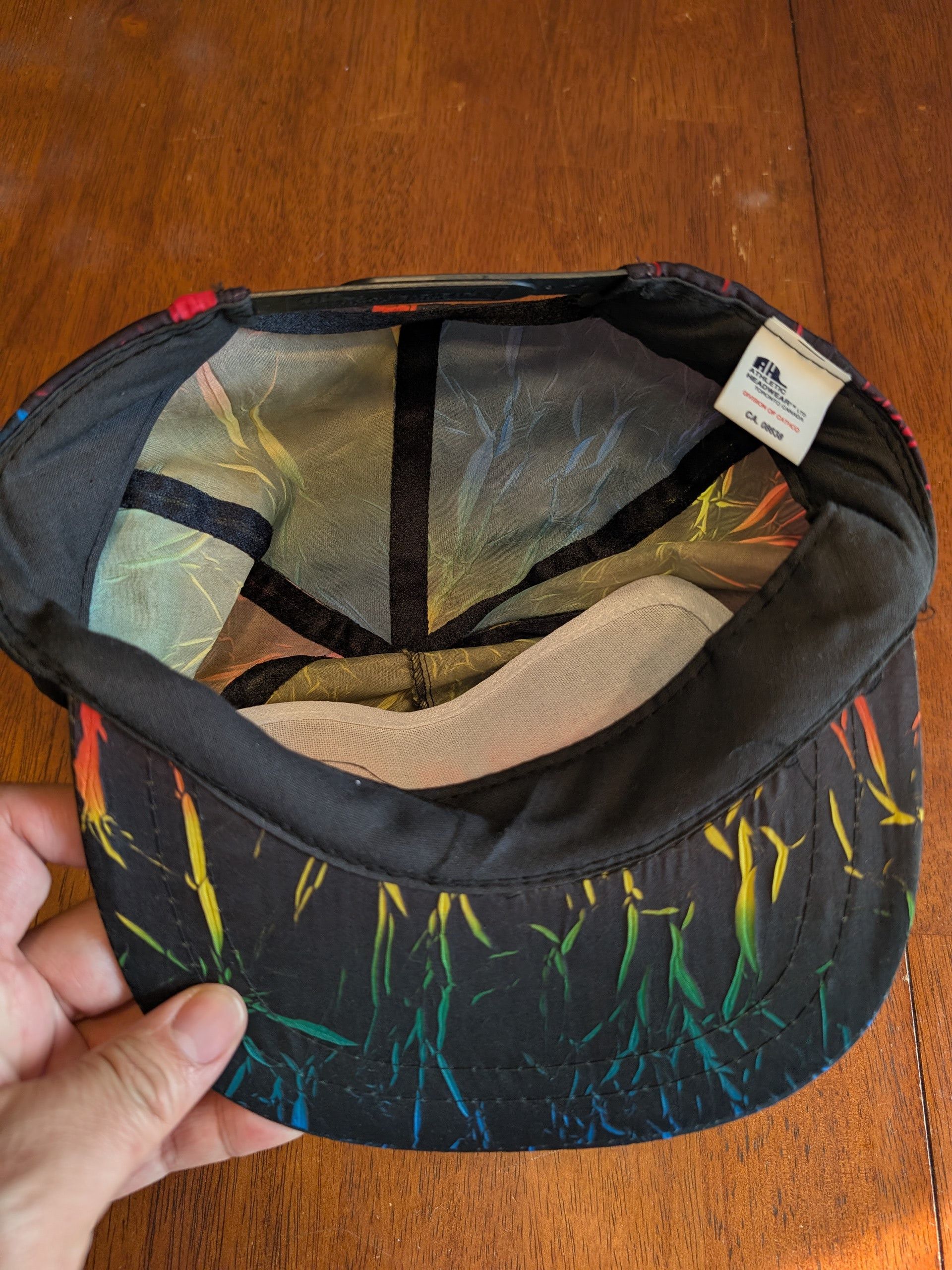 Other Vintage Rainbow Splash Snapon Racing Snapback Nylon Hat Size ONE SIZE - 5 Thumbnail