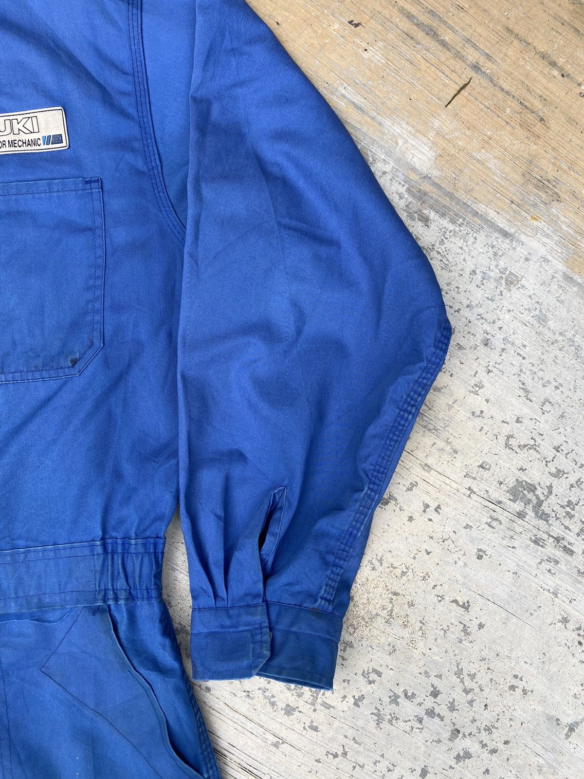 Japanese Brand × Vintage Distressed Suzuki For Mechanic Overall Size US 36 / EU 52 - 3 Thumbnail
