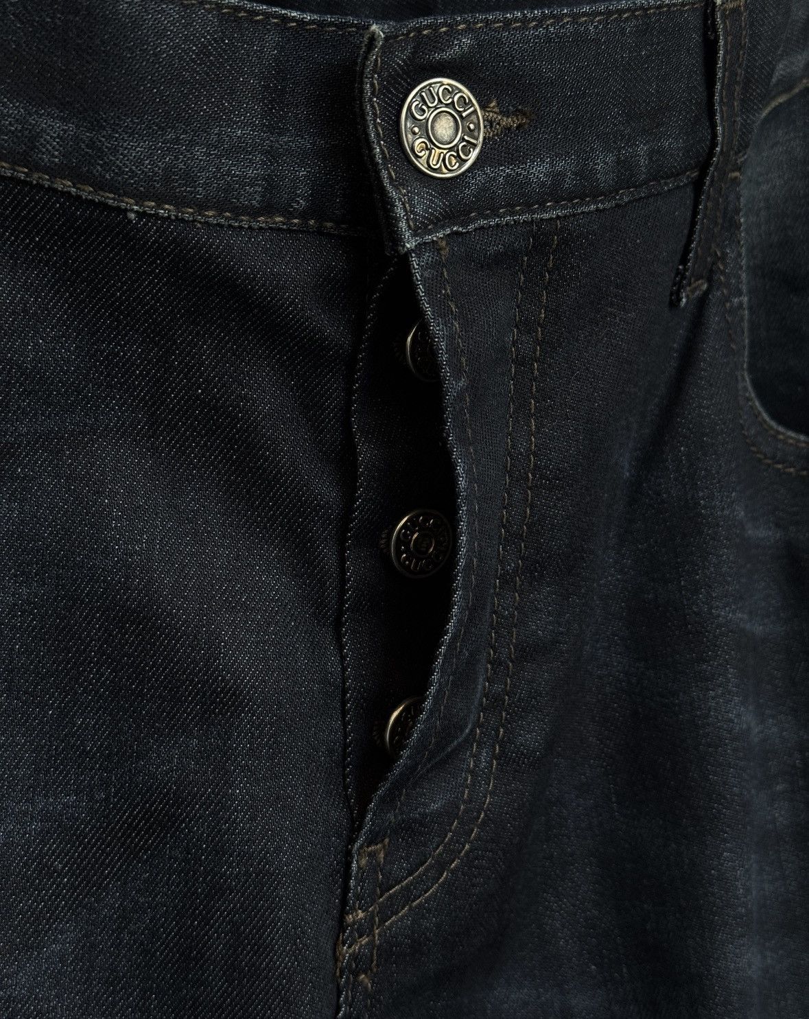 Gucci Gucci Straight Dark Indigo Jeans AW11 Size US 38 / EU 54 - 6 Thumbnail