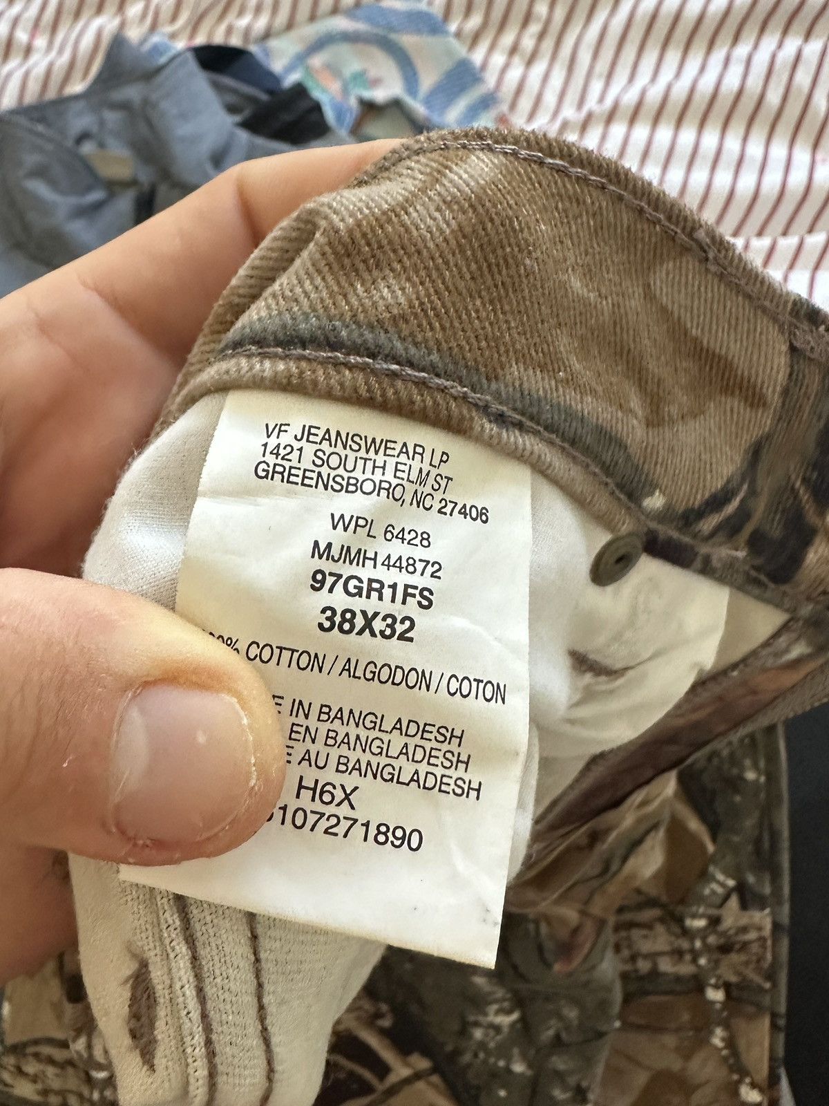 Wrangler Vintage Wrangler realtree Camouflage Double Jean size 38x32 Size US 38 / EU 54 - 5 Thumbnail