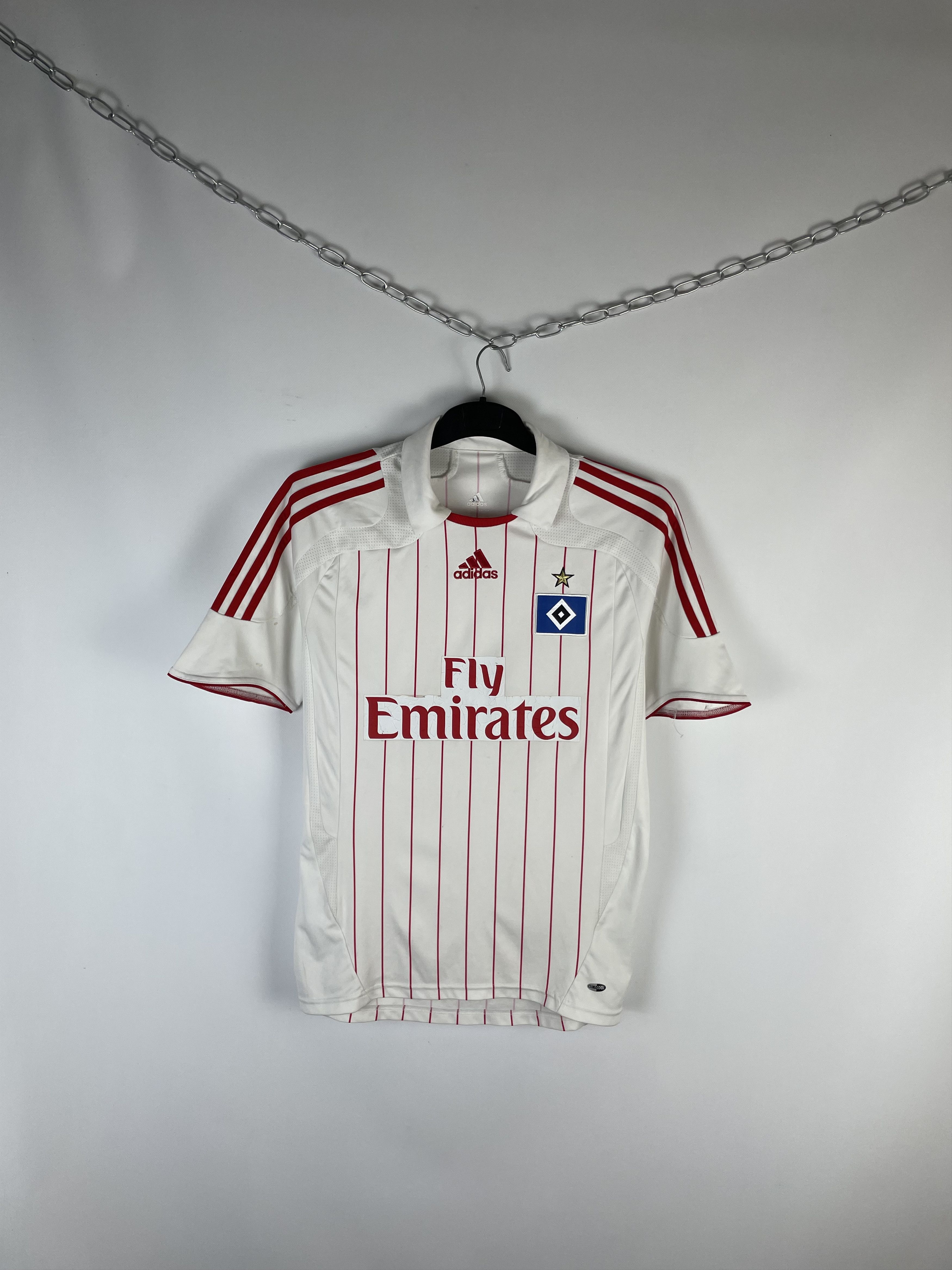 Adidas Adidas Hamburg Home Soccer Football Retro Jersey Size US S / EU 44-46 / 1 - 1 Thumbnail