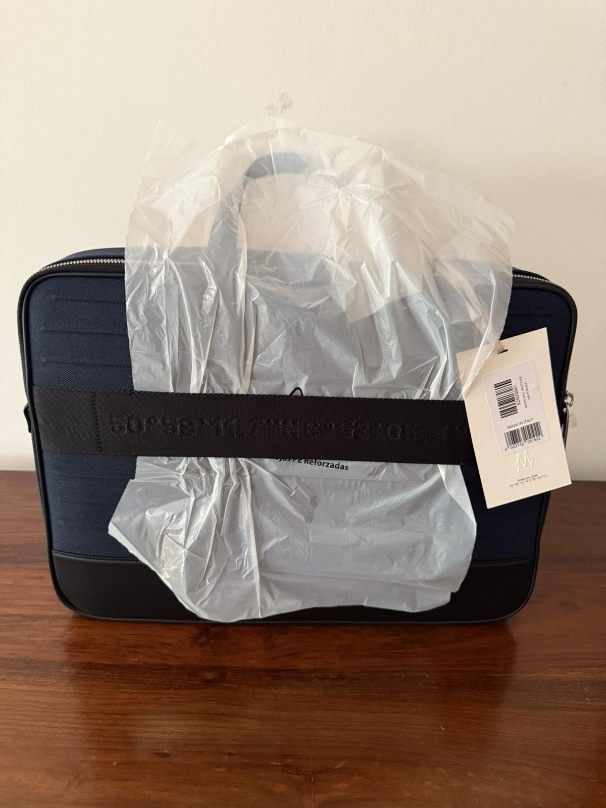 Rimowa Neverstill Briefcase in Blue, Men's — image 3 of 6