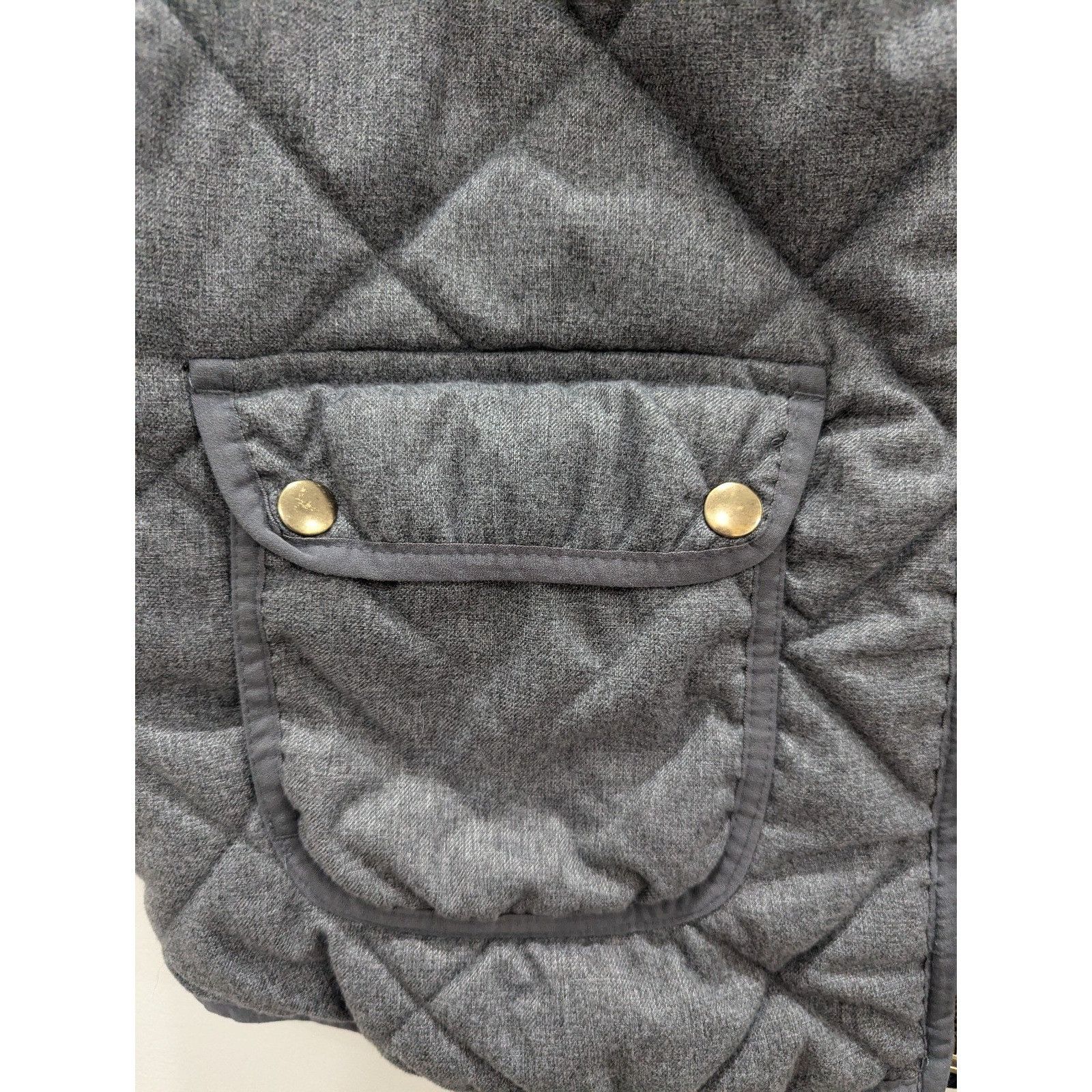 Other Workshop Medium Women's Excursion Flannel Quilted Down Gray Size M / US 6-8 / IT 42-44 - 3 Thumbnail