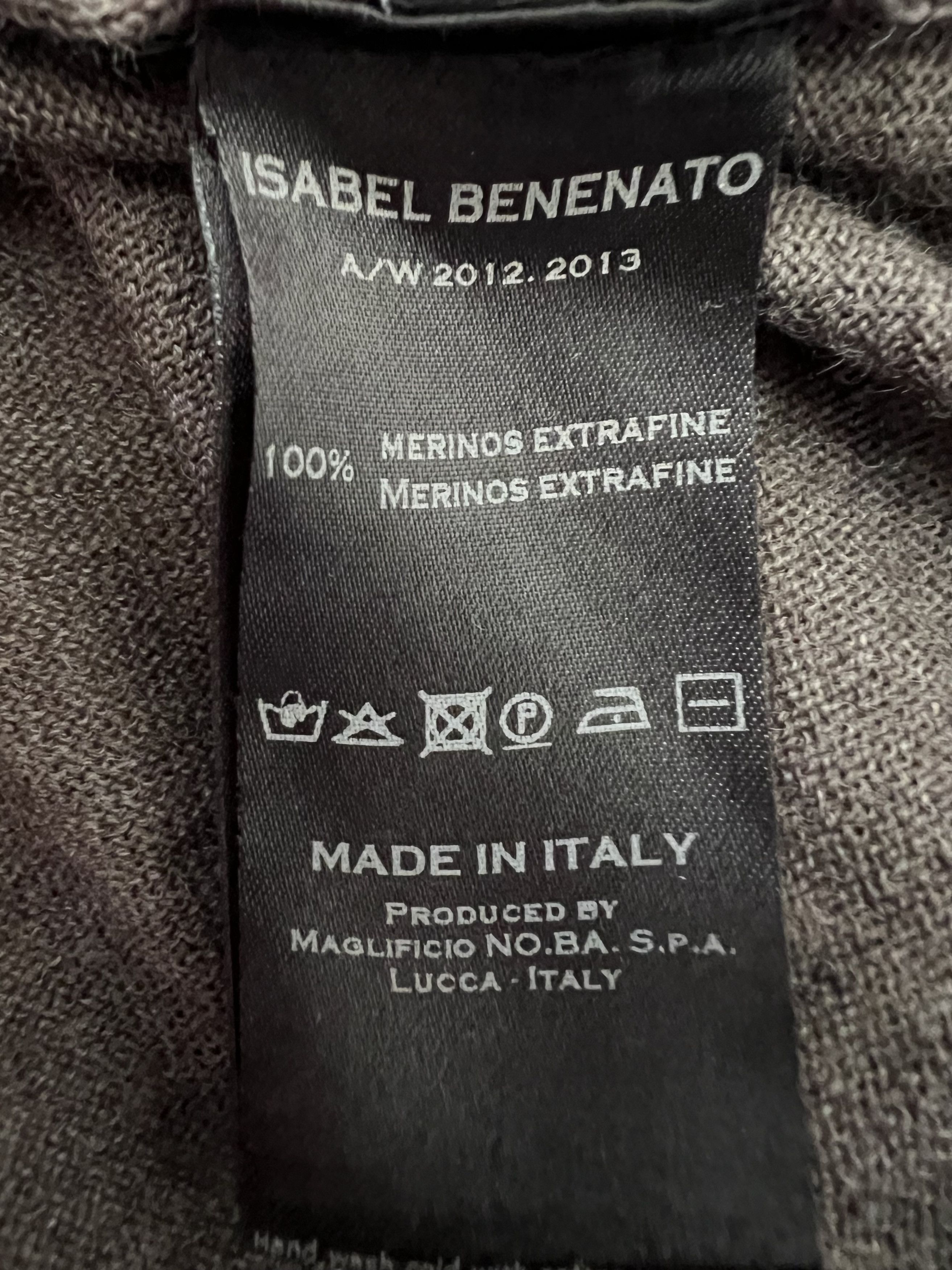 Isabel Benenato Double Breast Cardigan Gloves Size US L / EU 52-54 / 3 - 9 Thumbnail