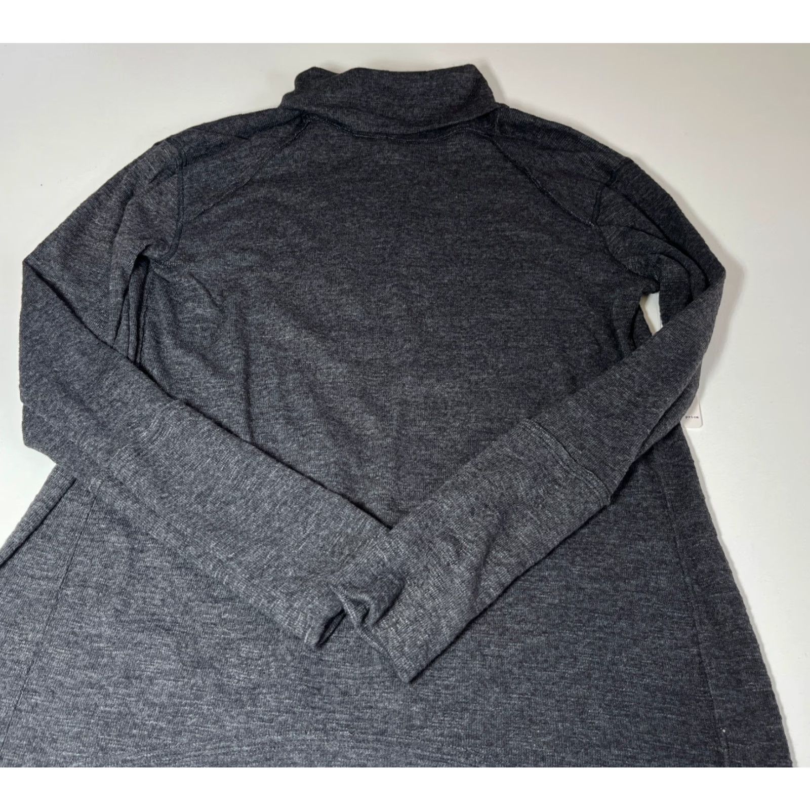 Free People VINTAGE Free People We The Free Turtleneck Top Split Back M Women Black NWT Size M / US 6-8 / IT 42-44 - 7 Thumbnail
