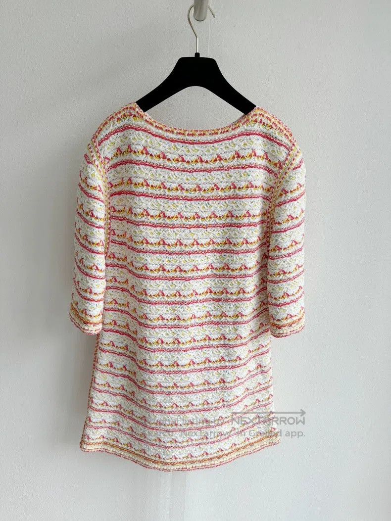 Chanel Chanel 19S beach series colourful woven heavy industry dre Size XXS / US 00 / IT 34 - 5 Thumbnail