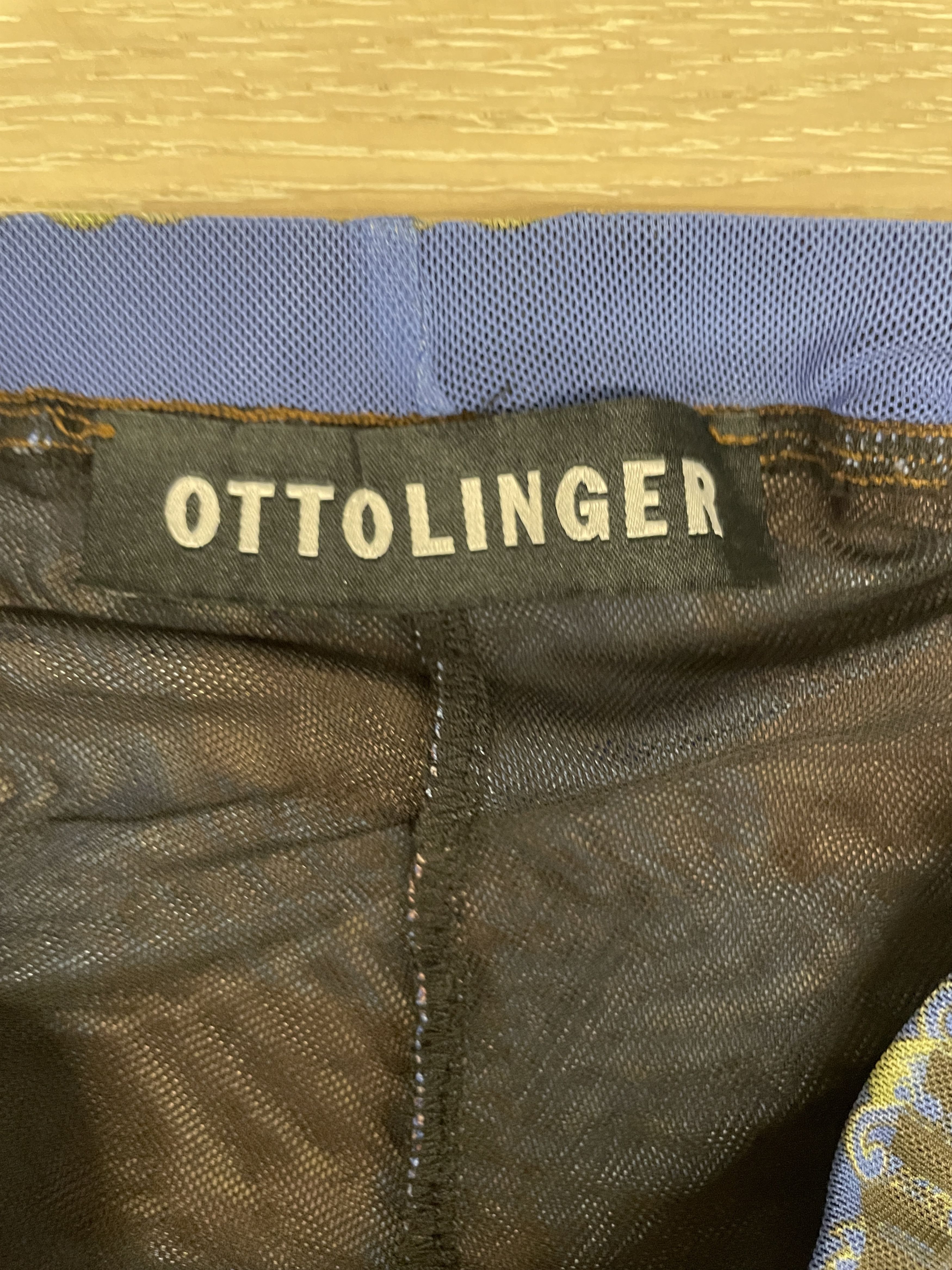 Ottolinger Ottolinger Blue Electric Mesh Pants Small Size 27" / US 4 / IT 40 - 5 Thumbnail
