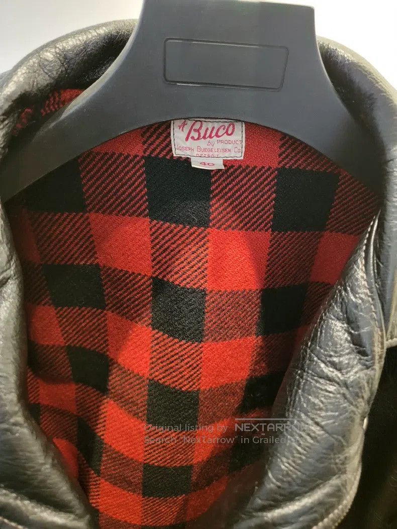Buco Buco JH-1 motorcycle jacket, horseskin tea core Size US L / EU 52-54 / 3 - 6 Thumbnail