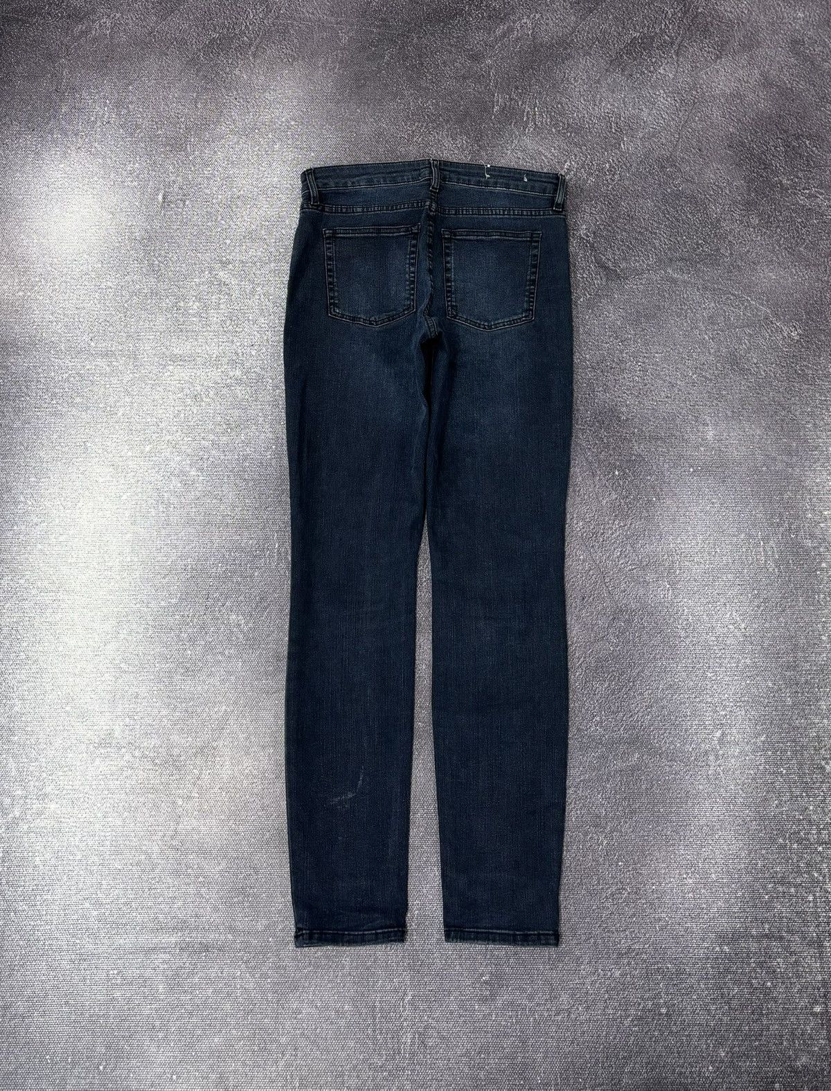 Acne Studios Acne Studios Skin 5 Deep Women’s Navy Blue Slim Denim Jeans Size 27" / US 4 / IT 40 - 2 Thumbnail