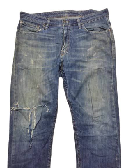 Levi's × Levi's Vintage Clothing LEVIS DISTRESSED JEANS VINTAGE LOOK Size US 37 - 2 Thumbnail