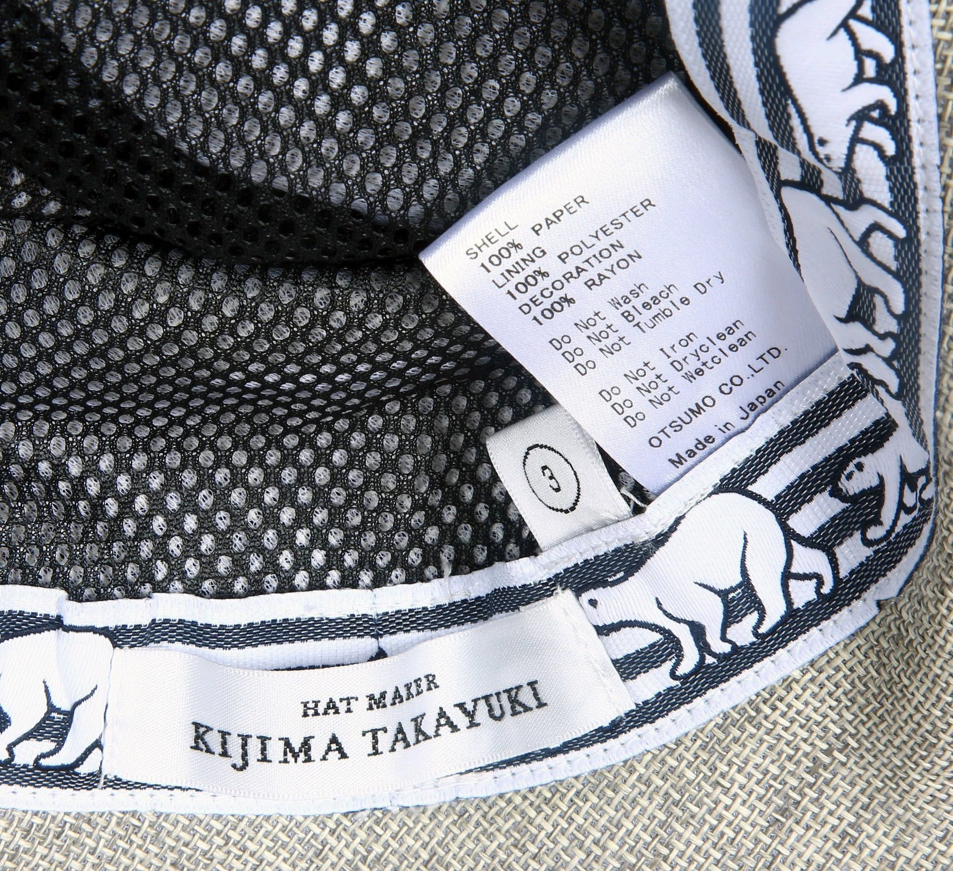 Human Made human made kijima takayuki paper hat 3 black gray Size ONE SIZE - 5 Thumbnail