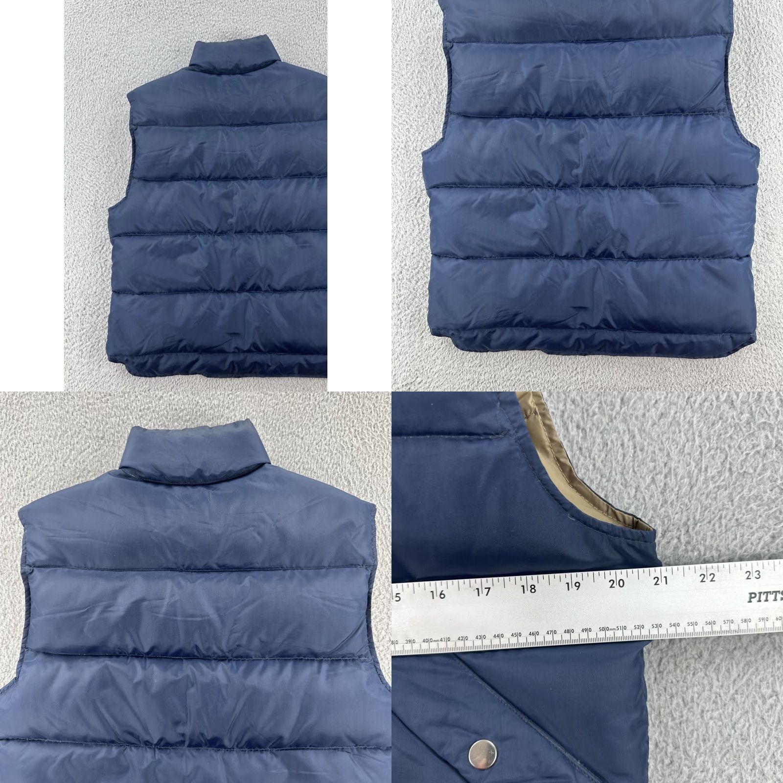 Vintage VINTAGE Down Peak Mens XS Vest Down Waterfowl Button Up Puffer Blue 80s EU Mens Size US XS / EU 42 / 0 - 8 Thumbnail