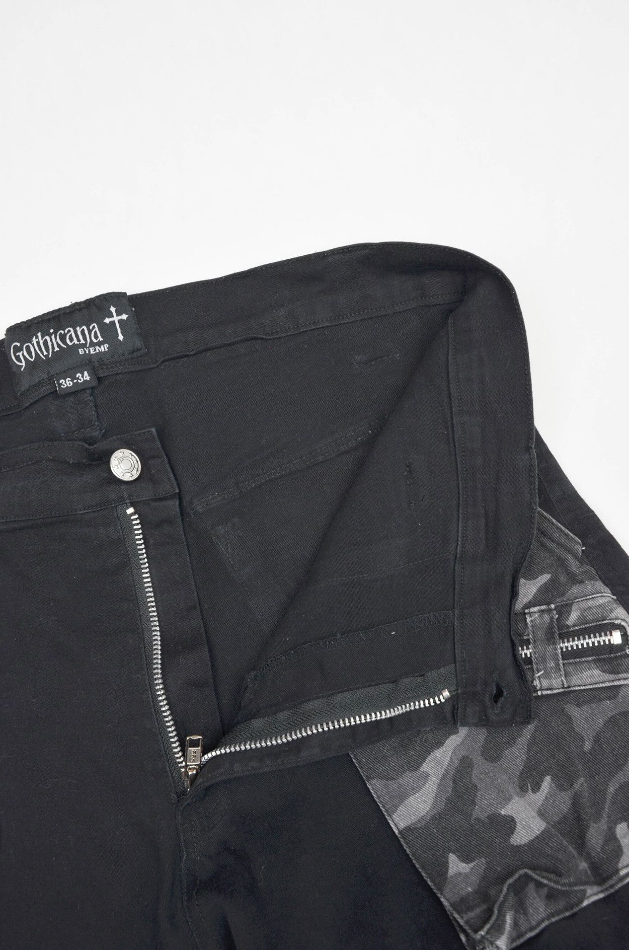 Japanese Brand Gothicana Industrial Utility Cargo Pants – 36/34 Size US 36 / EU 52 - 6 Thumbnail