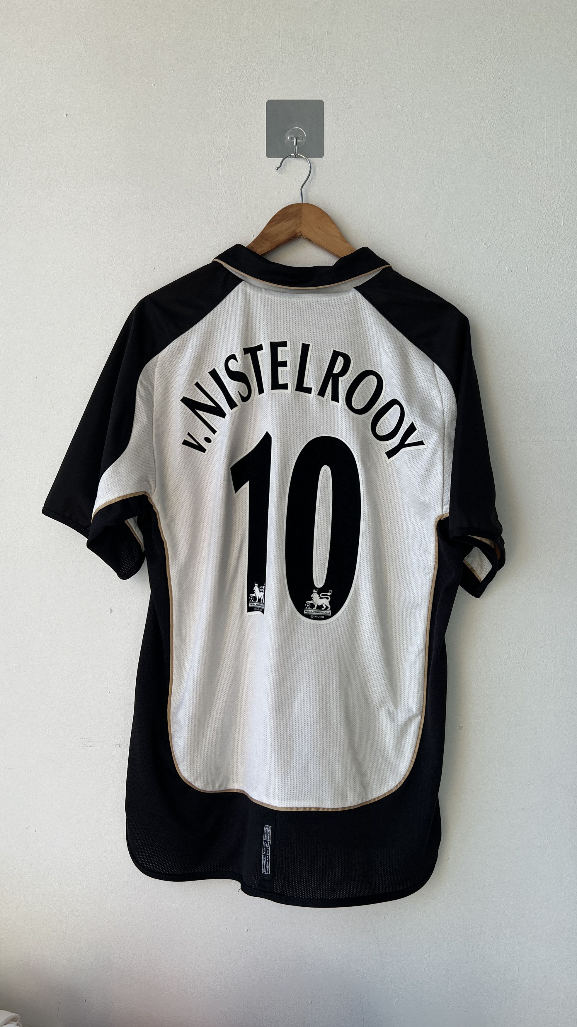 Maillot Manchester United 2000/2001 - Réplique Umbro - Taille XL - Blanc - Style Beckham