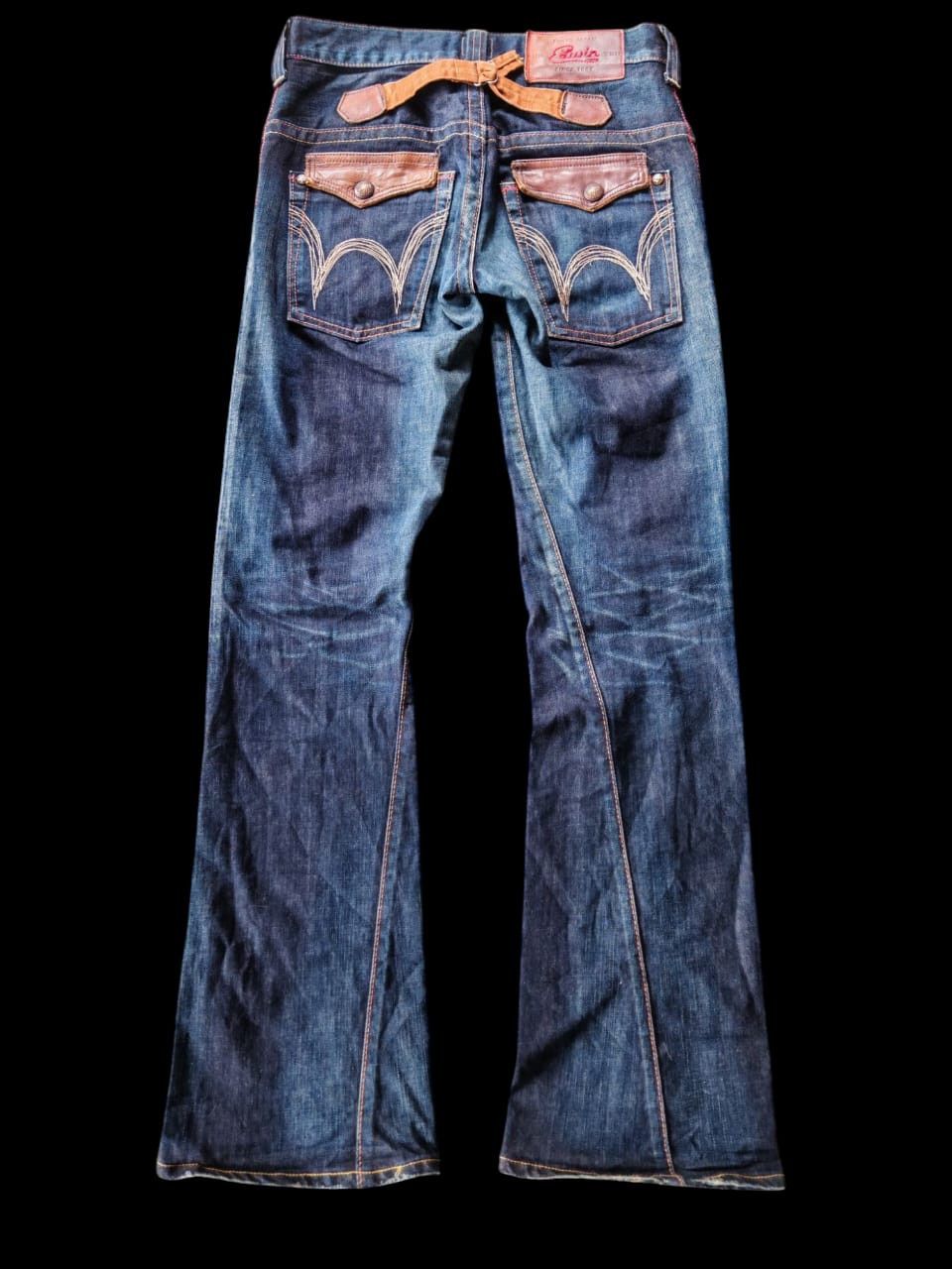 Edwin 🔥90s Style Flared Spiral Edwin Sick Mudwash Jeans Size US 29 - 1 Thumbnail
