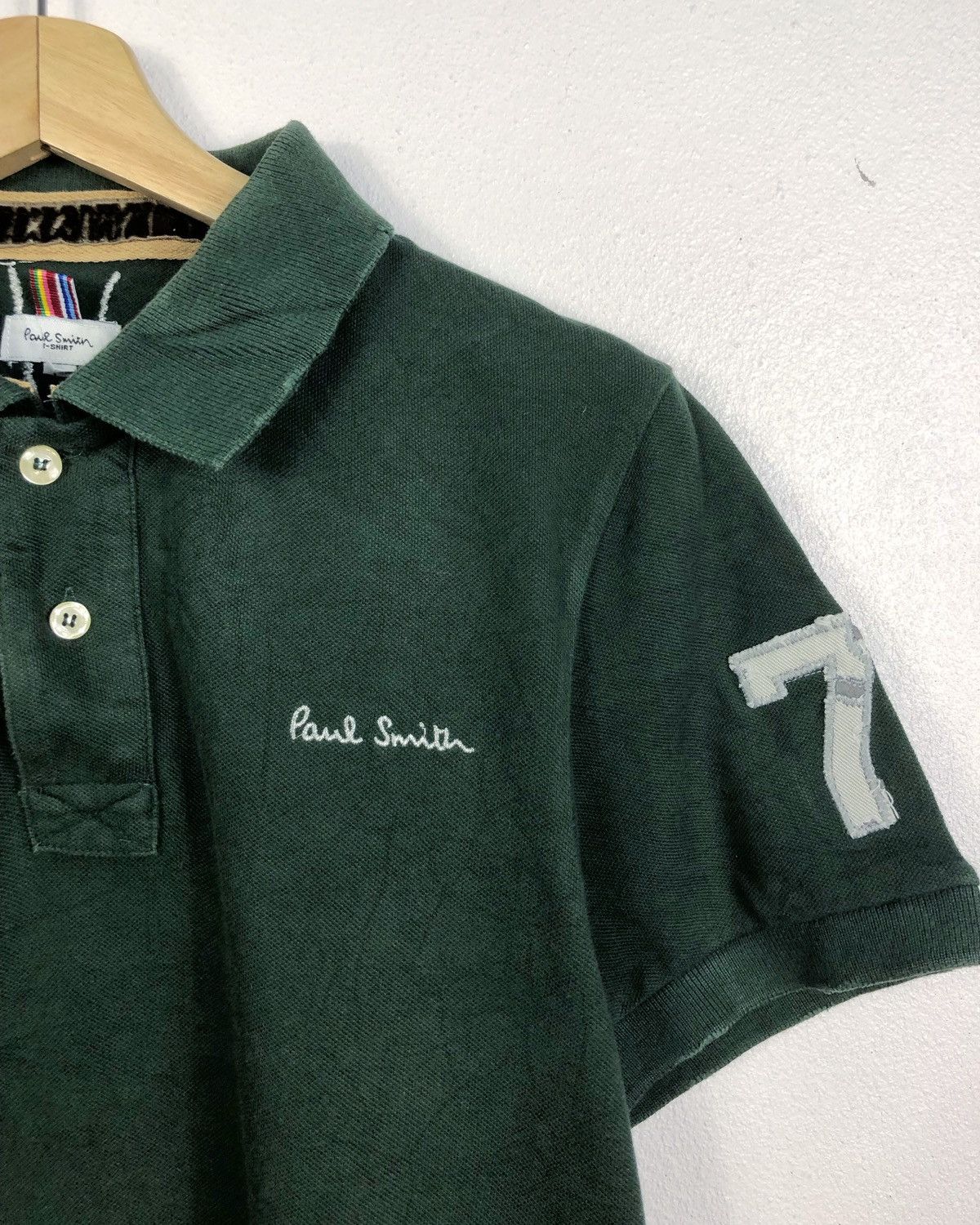 Designer × Paul Smith Rare Paul Smith Embroidered Polo Tee Size US L / EU 52-54 / 3 - 3 Thumbnail