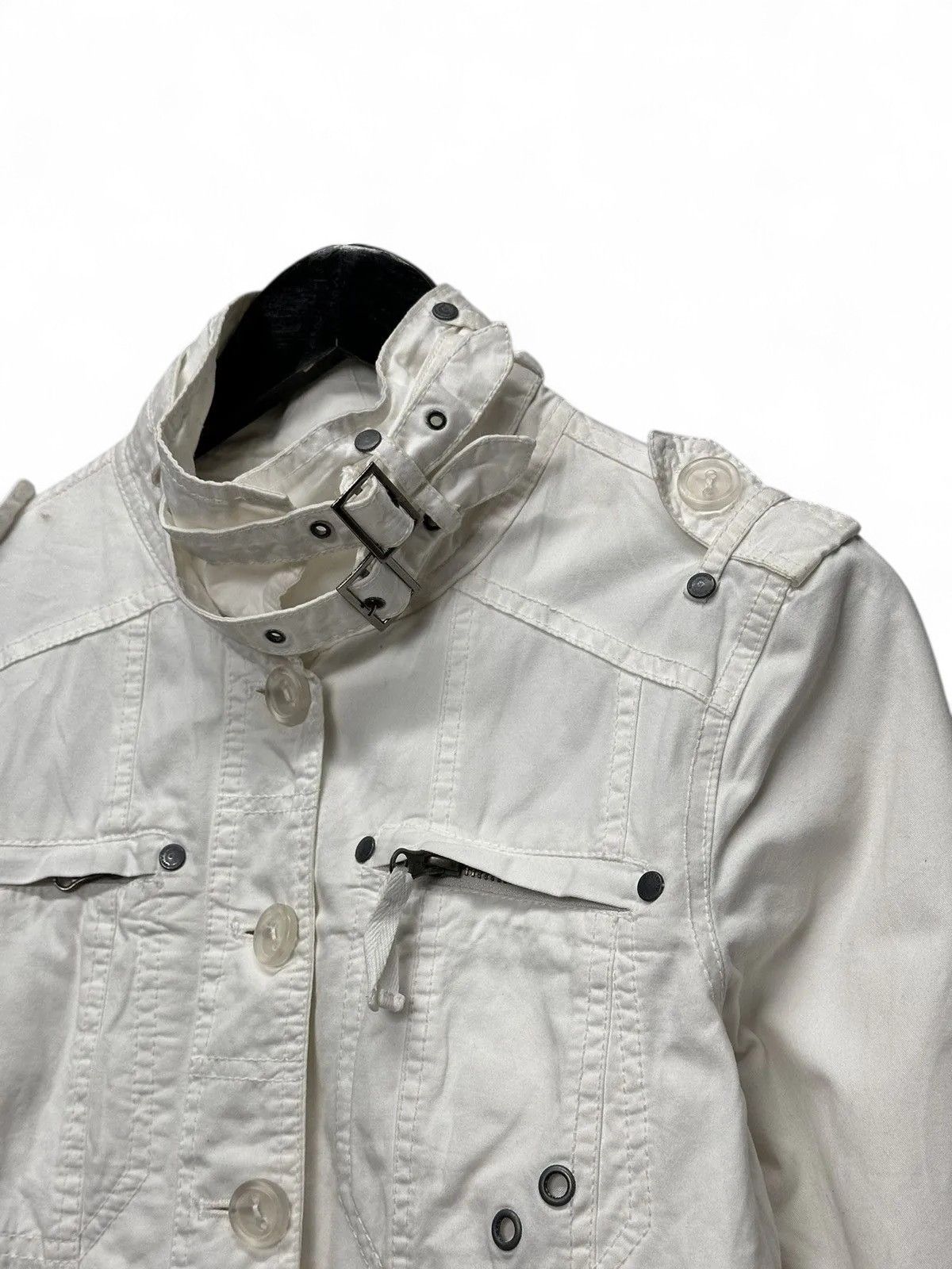 If Six Was Nine Garcia white jacket minimal classic spring casual style Size US XS / EU 42 / 0 - 4 Thumbnail