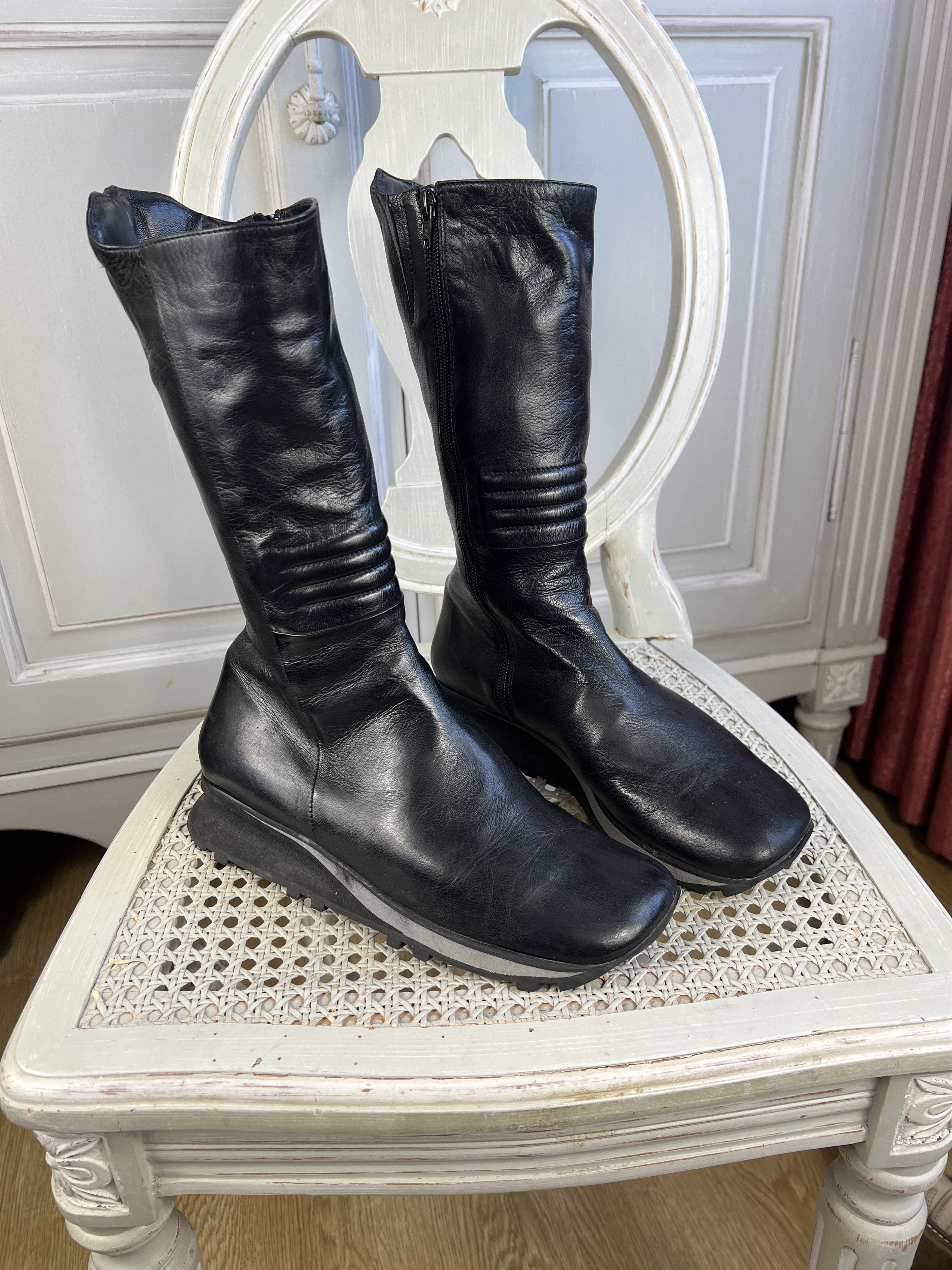 MOTO BOOTS Y2K WRESTLING BOXING VINTAGE