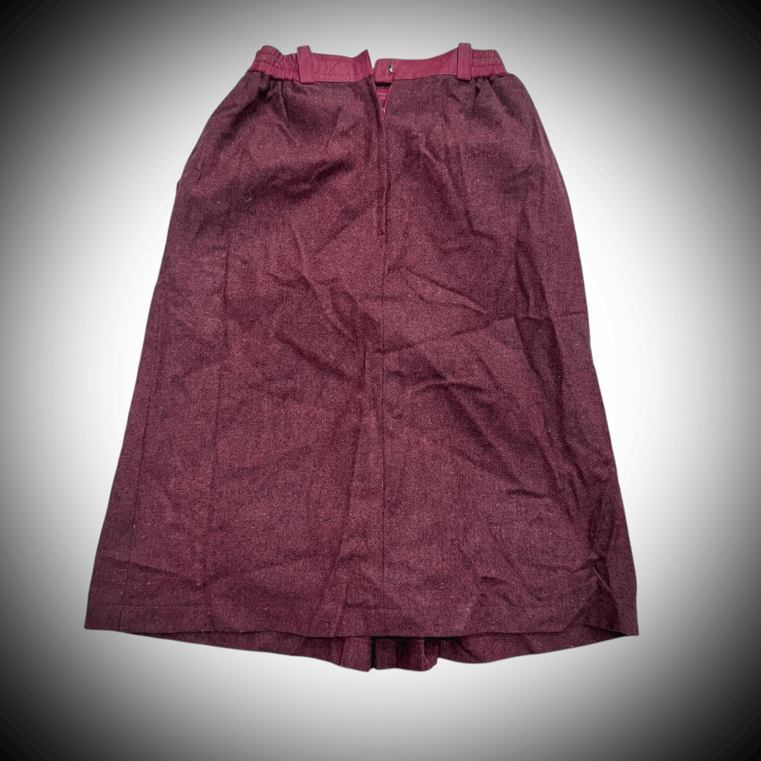 Christian Dior Monsieur 🔥 CHRISTIAN DIOR SPORT VINTAGE MIDI SKIRT Size 23" - 2 Thumbnail