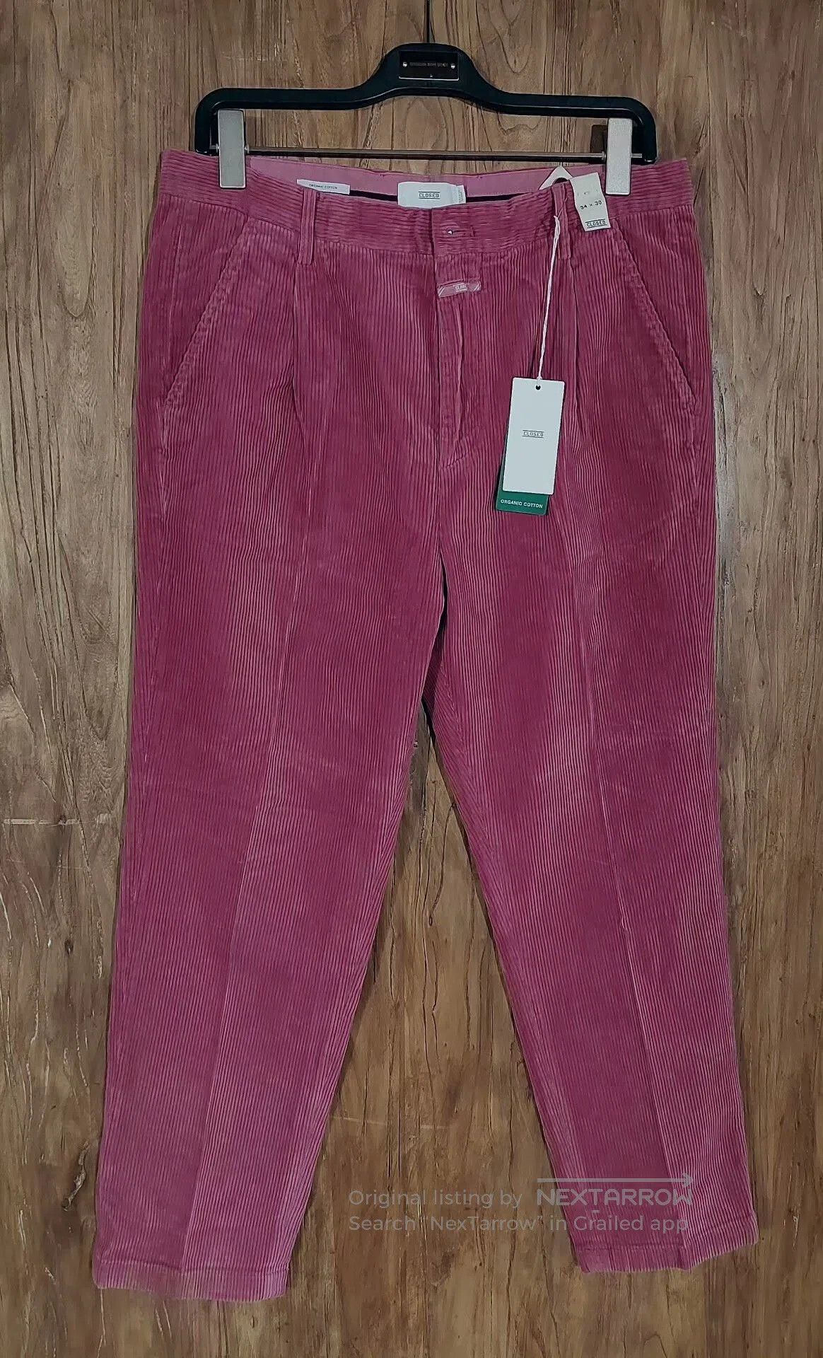 CLOSED Casual Corduroy Pants in Organic Cotton. Size US 34 / EU 50 - 2 Thumbnail