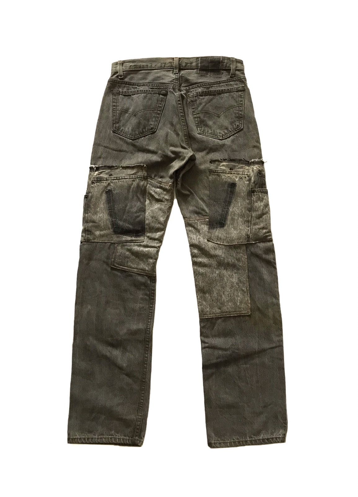 Levi's Vintage Clothing LEVIS CUSTOM PATCHWORK JEANS Size US 31 - 2 Thumbnail