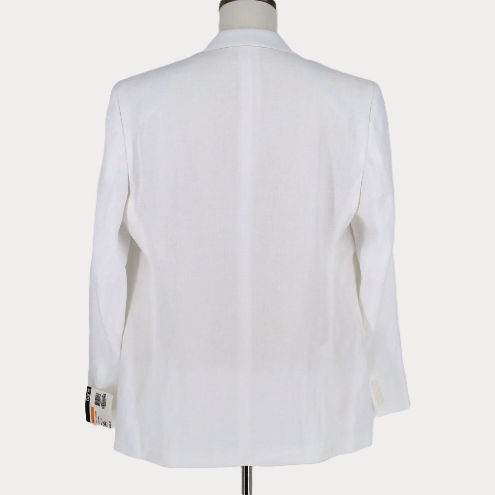 Bar III Bar III Men's White Linen Slim-Fit Suit Jacket Size 38S Size 38S - 7 Thumbnail