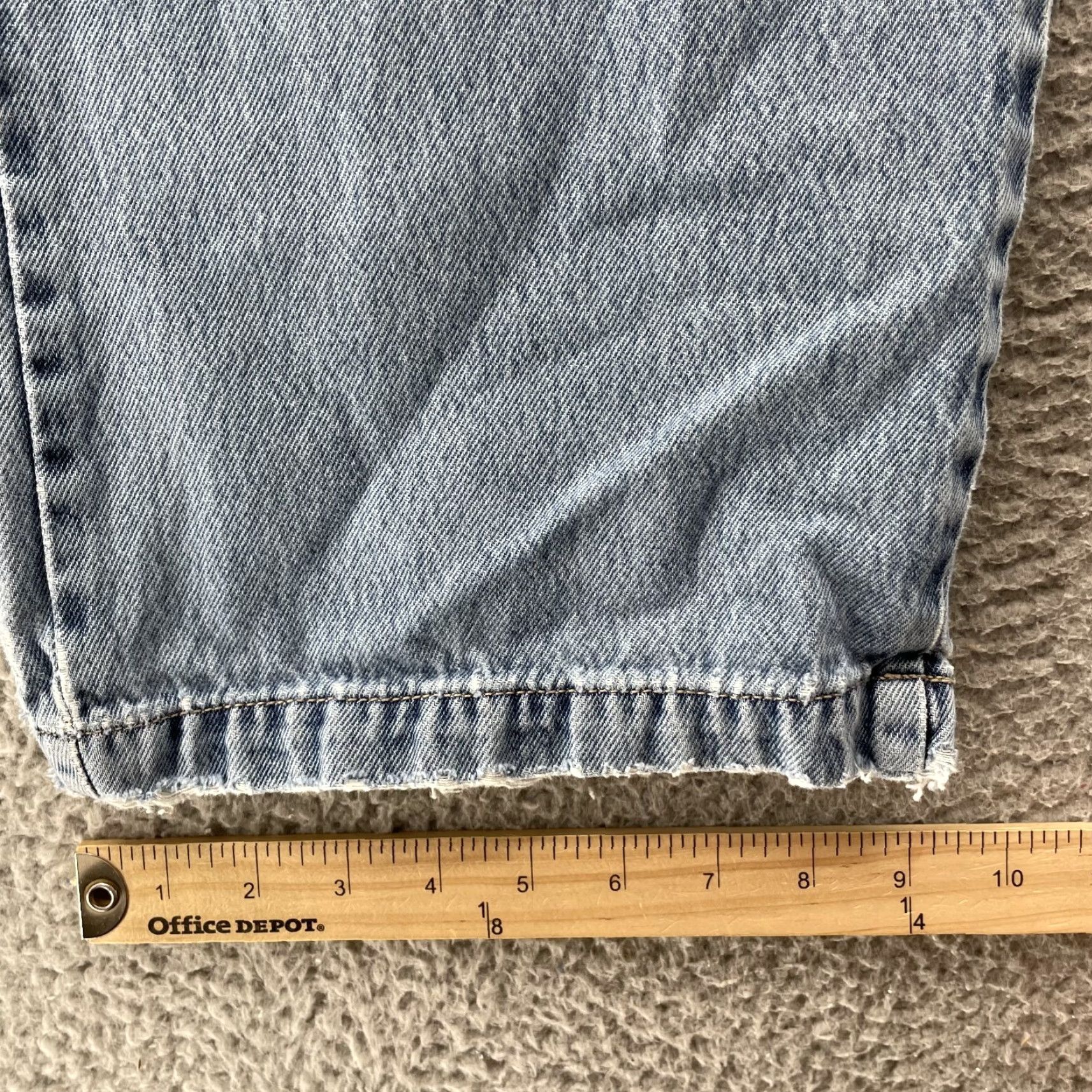 Vintage Hidden Jeans Women's 28 Baggy Cargo Wide Leg Y2k Streetwear Grunge Biker Skater Jeans Womens 28 Blue 90s Grunge Baggy Cargo Wide-Leg Skinny? Size 28" / US 6 / IT 42 - 4 Thumbnail
