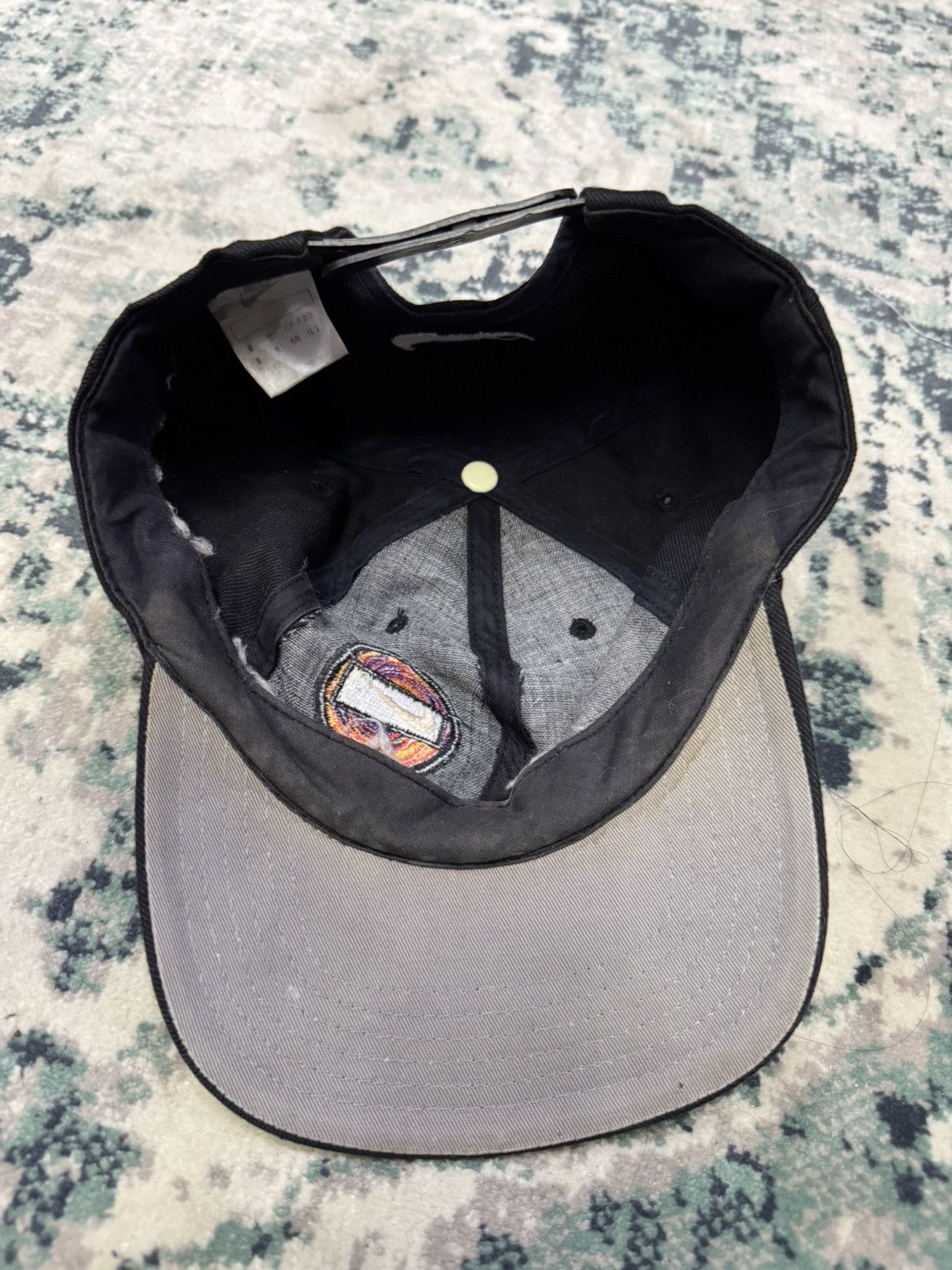 Nike VINTAGE 1990s NIKE EMBROIDERED LOGO SNAP BUTTON CAP Size ONE SIZE - 5 Thumbnail