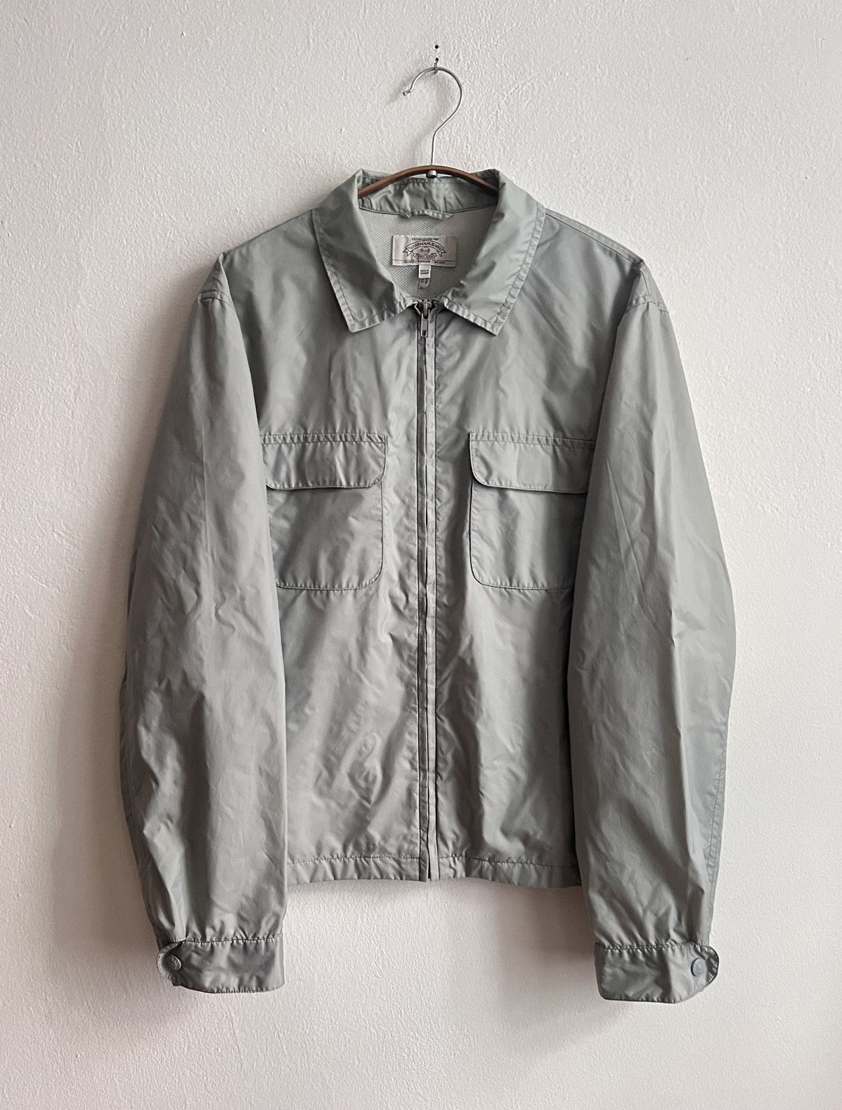 Emporio Armani Vintage Armani Jeans Nylon cropped Jacket Size US S / EU 44-46 / 1 - 1 Thumbnail