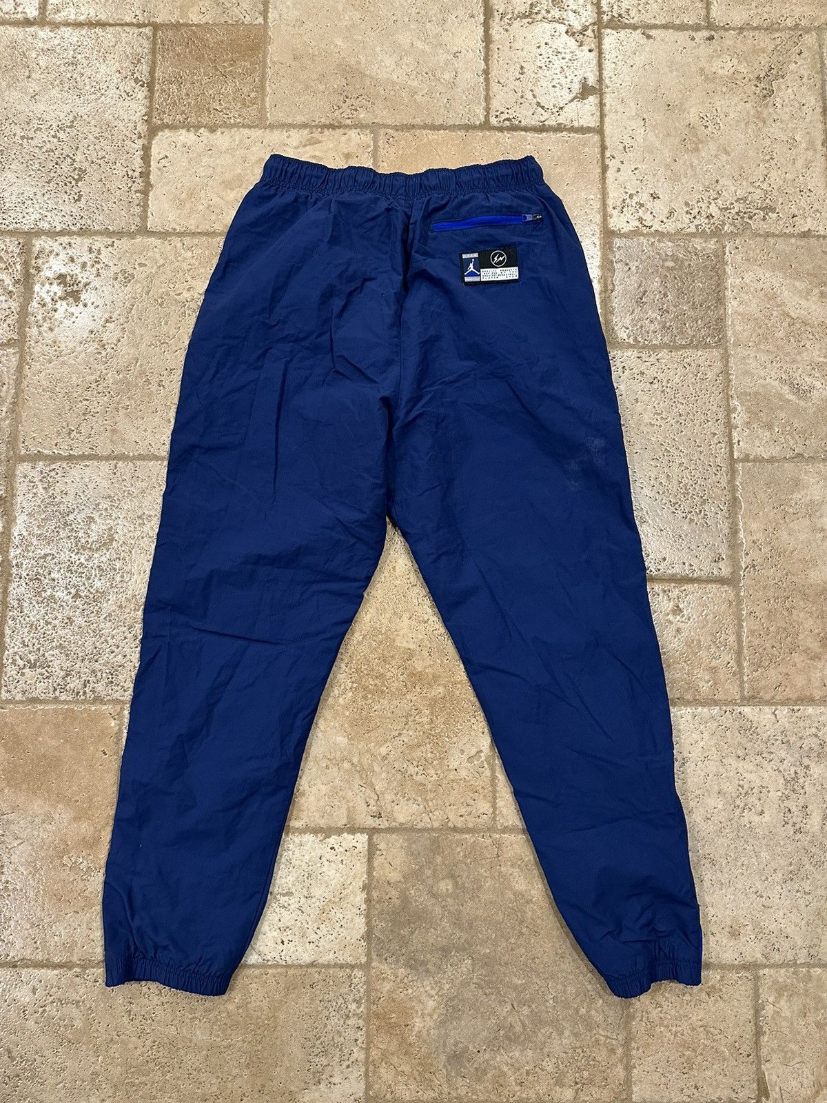 Fragment Design × Jordan Brand Jordan Brand x Fragment Design Woven Nylon Navy/Blue Pants Size US 34 / EU 50 - 7 Thumbnail